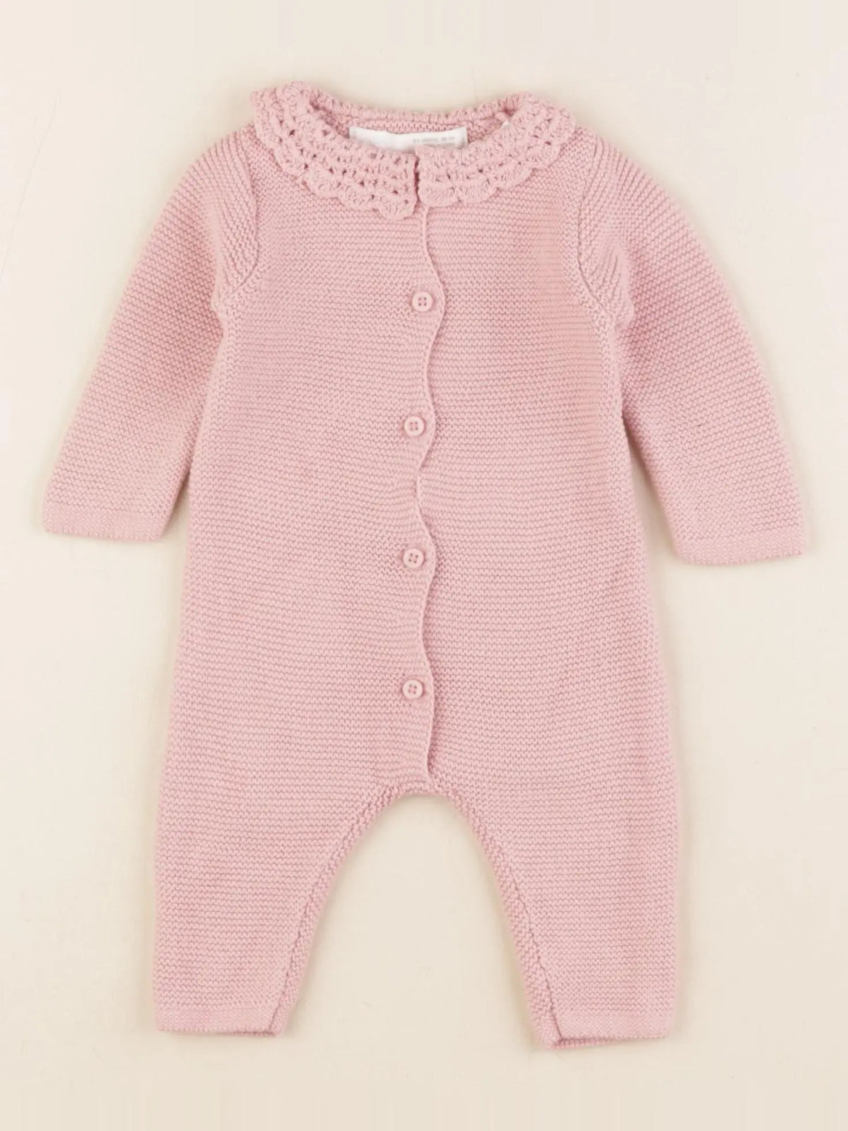 Zara - combinaison rose - 0/1 mois