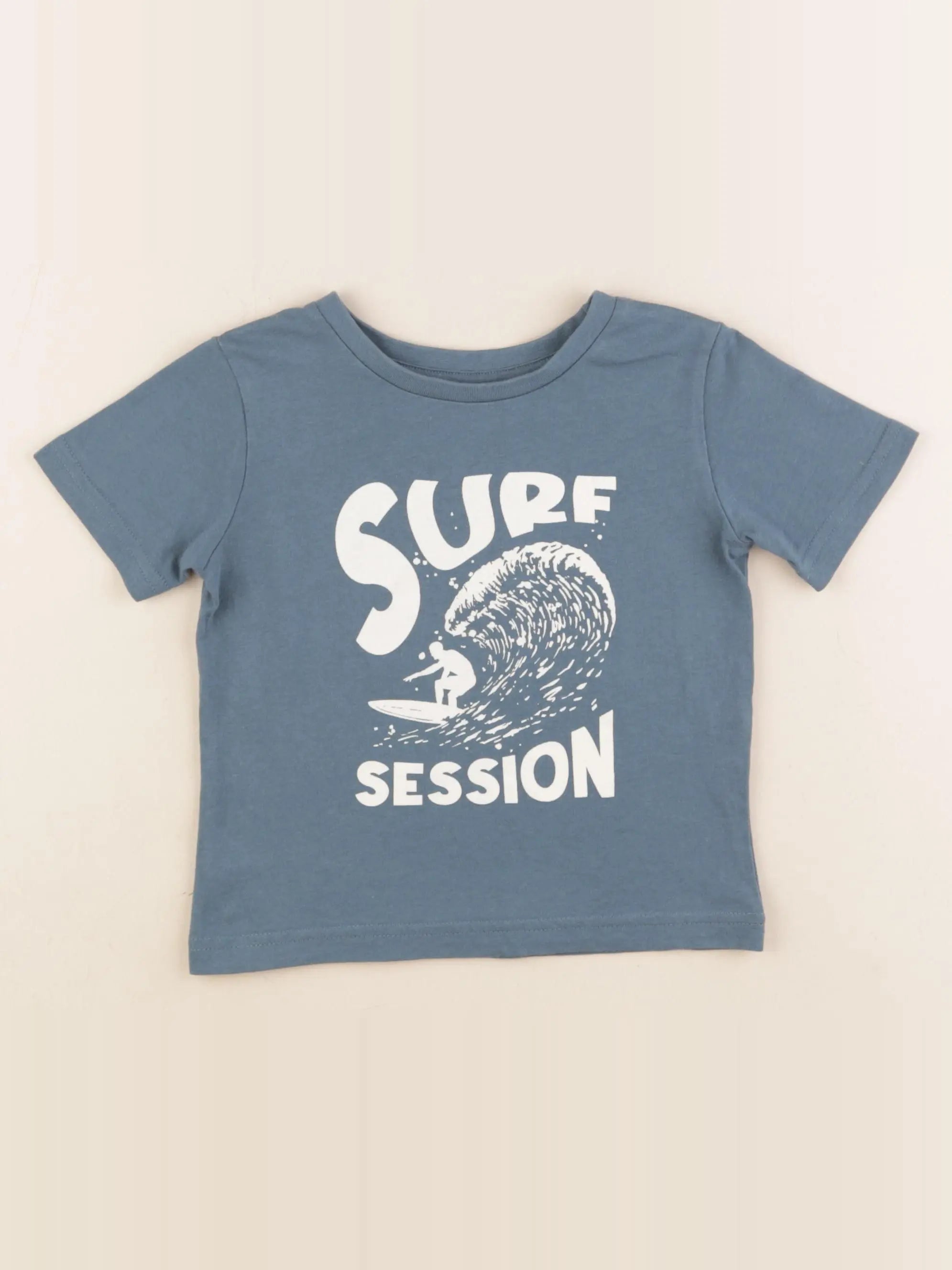Vertbaudet - tee-shirt bleu - 3 ans