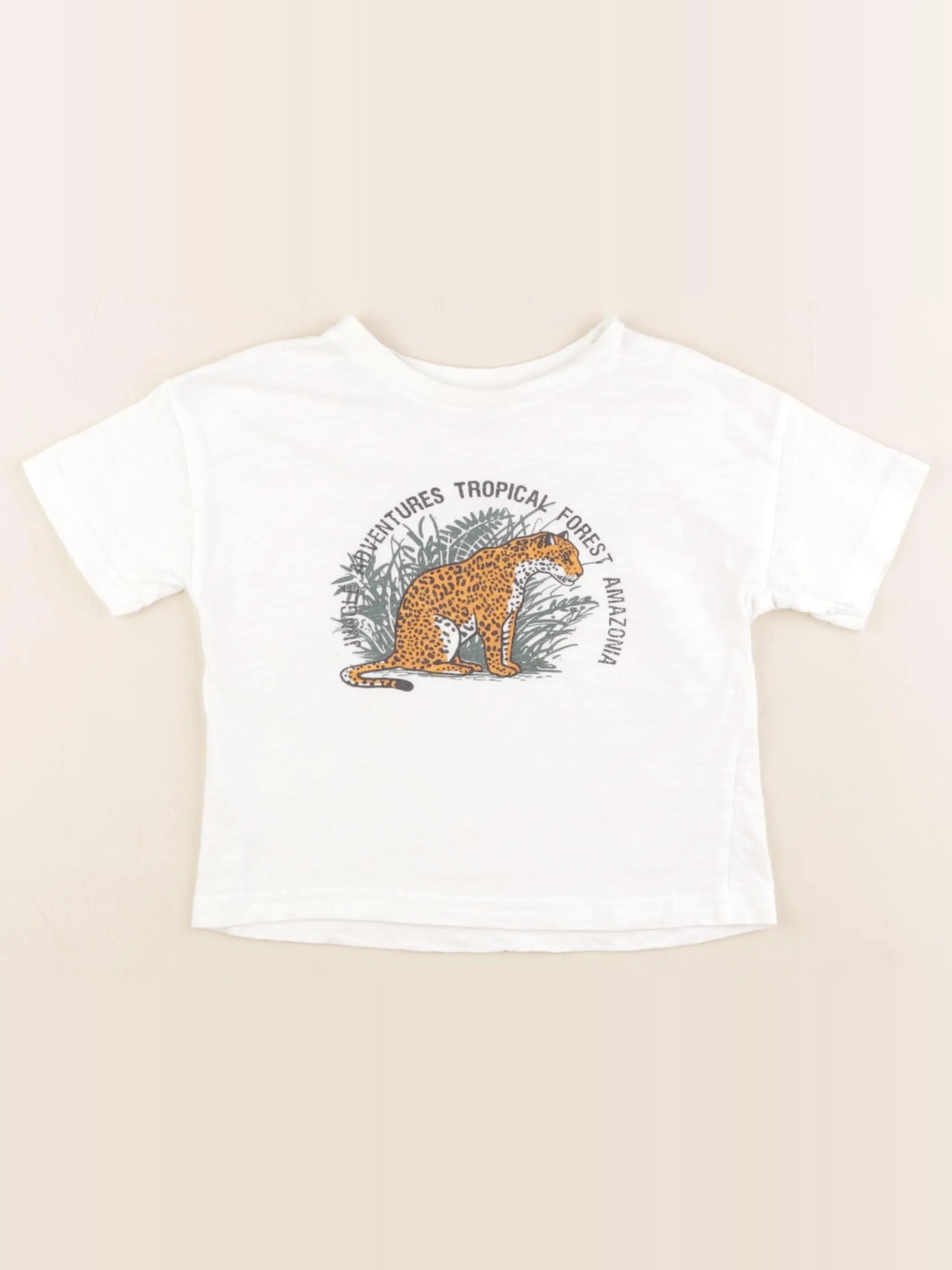 Vertbaudet - tee-shirt blanc - 3 ans