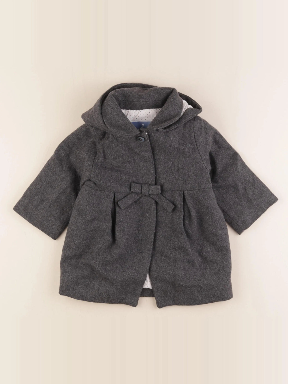 Jacadi - manteau gris - 18 mois