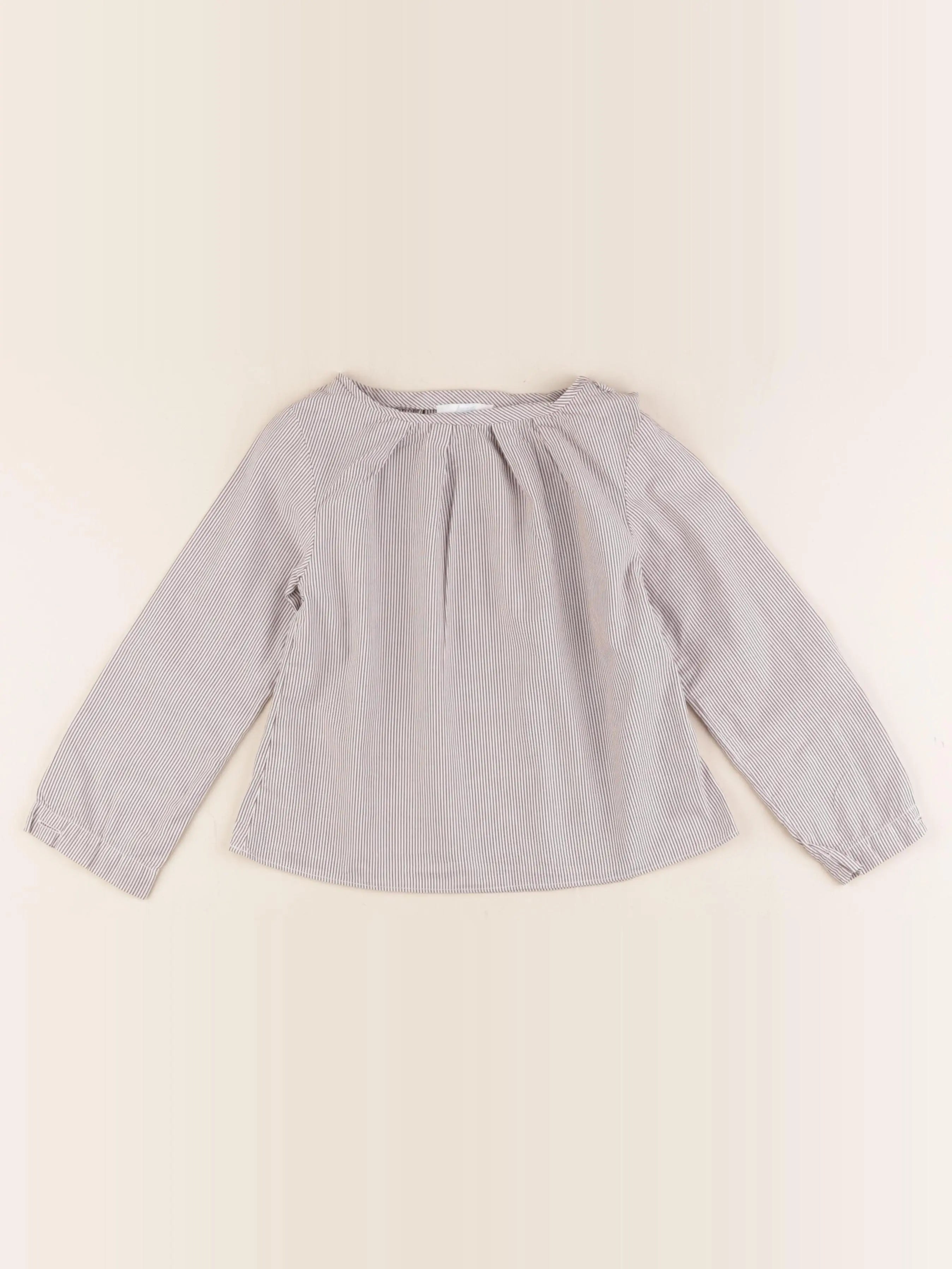 Jacadi - blouse marron - 4 ans