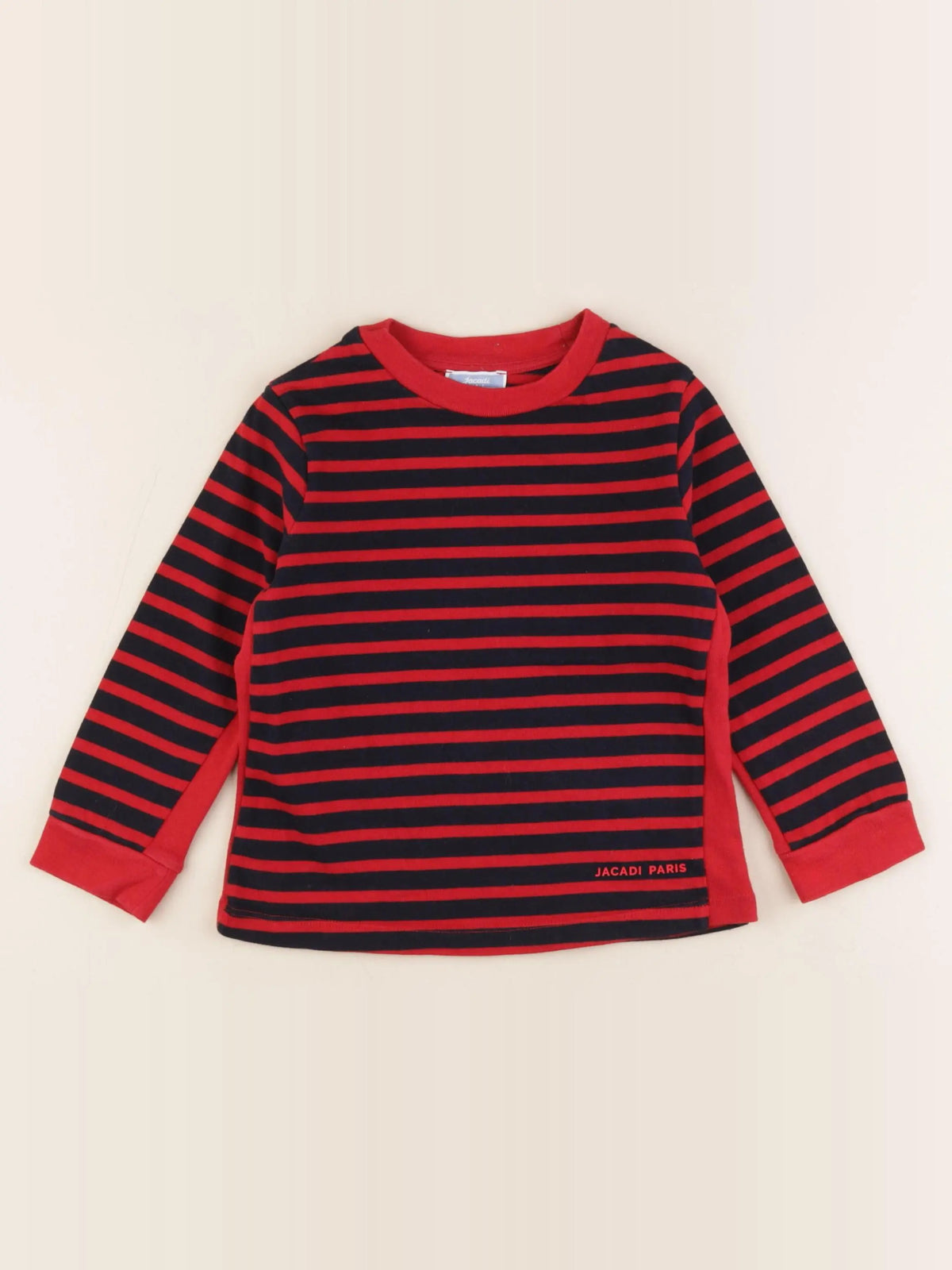 Jacadi - tee-shirt bleu, rouge - 4 ans