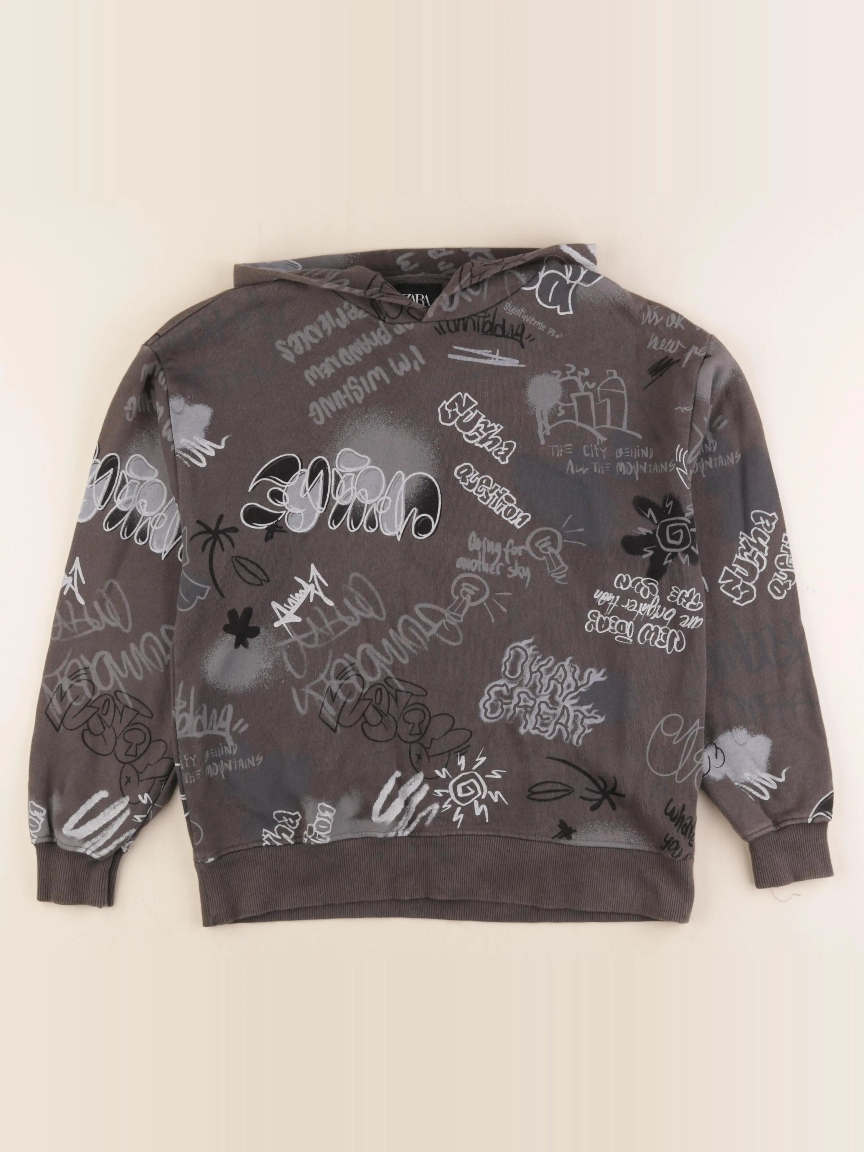 Zara - sweat gris - 13/14 ans