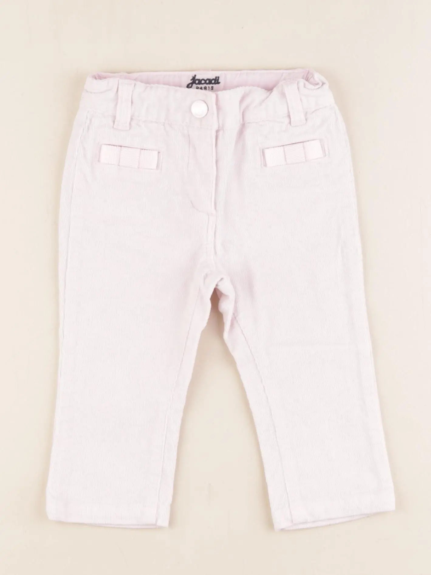 Jacadi - pantalon rose - 12 mois