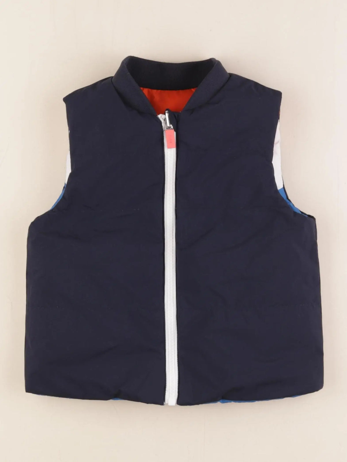 Jacadi - doudoune réversible bleu - 36 mois