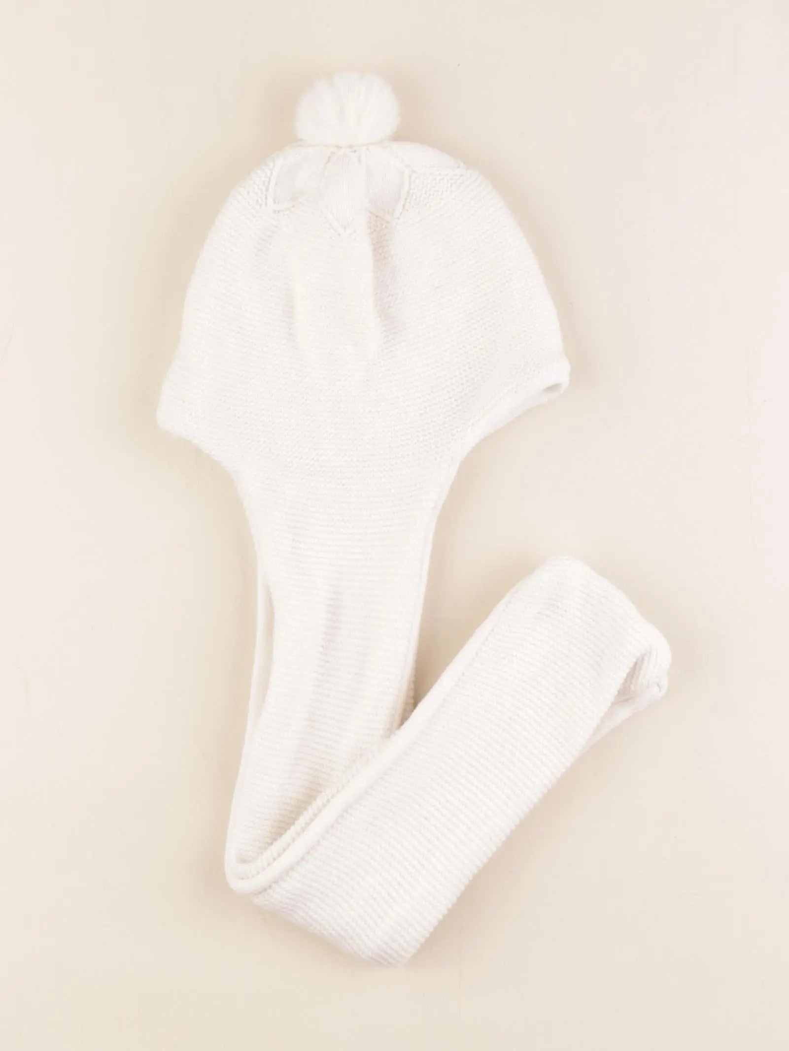 Jacadi - bonnet blanc - 24/36 mois