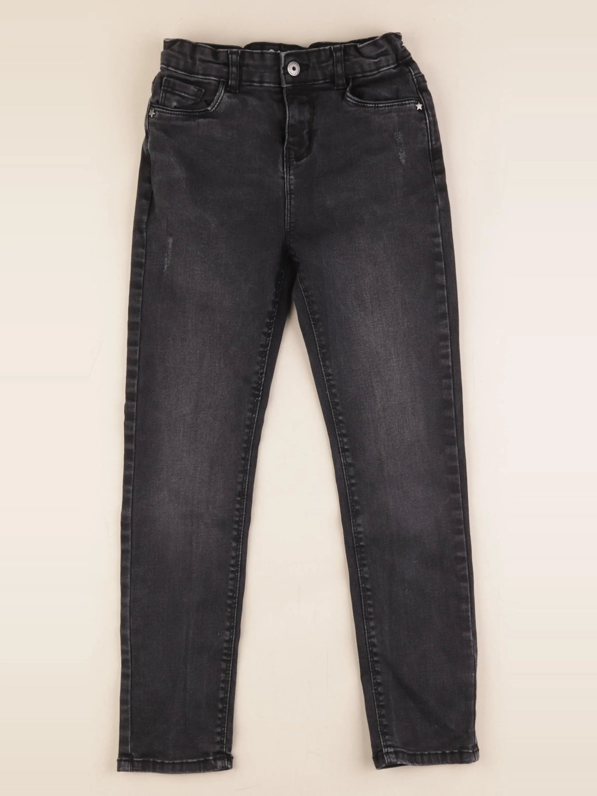 Vertbaudet - jean gris - 9 ans