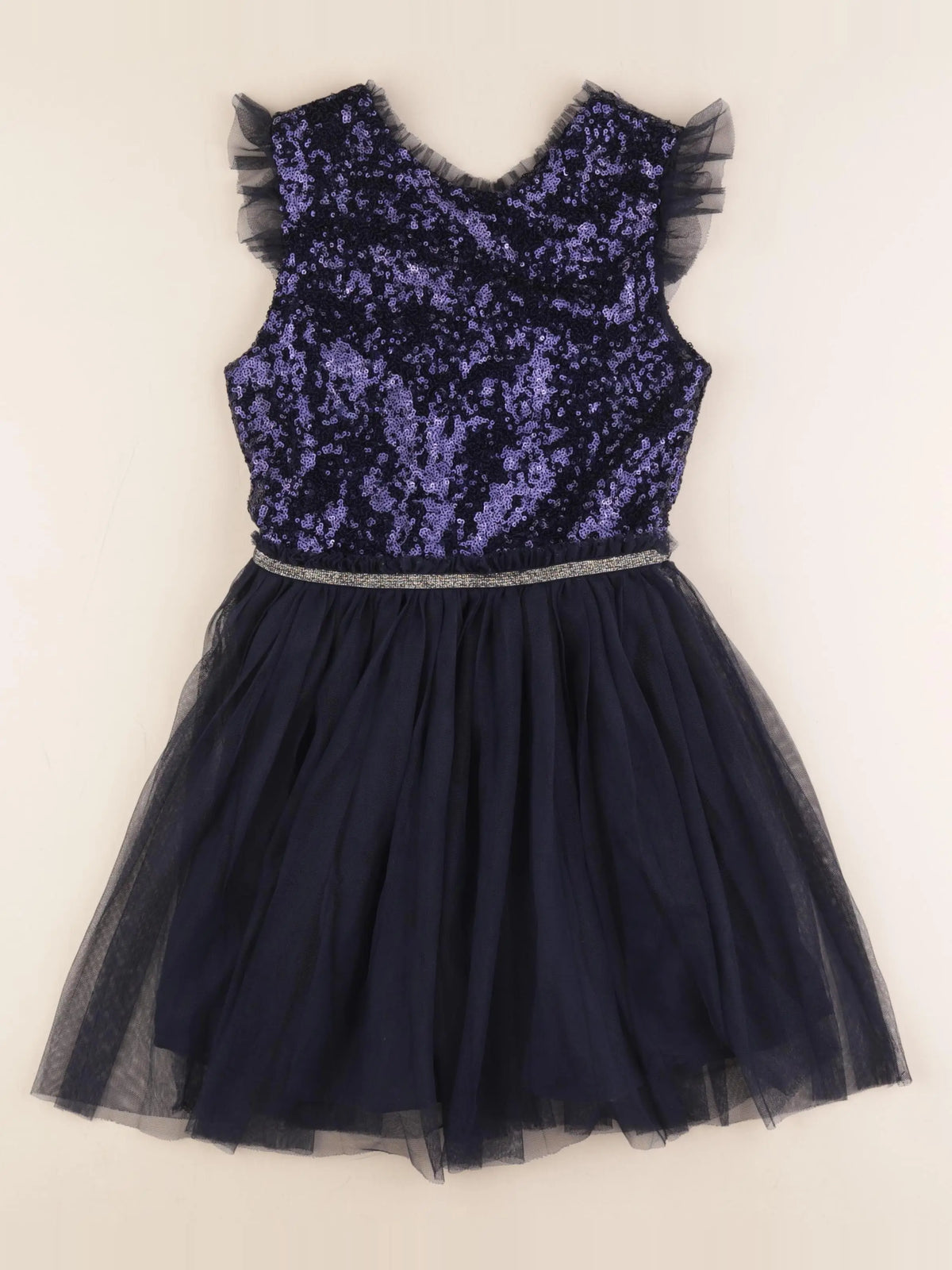 Vertbaudet - robe bleu - 9 ans