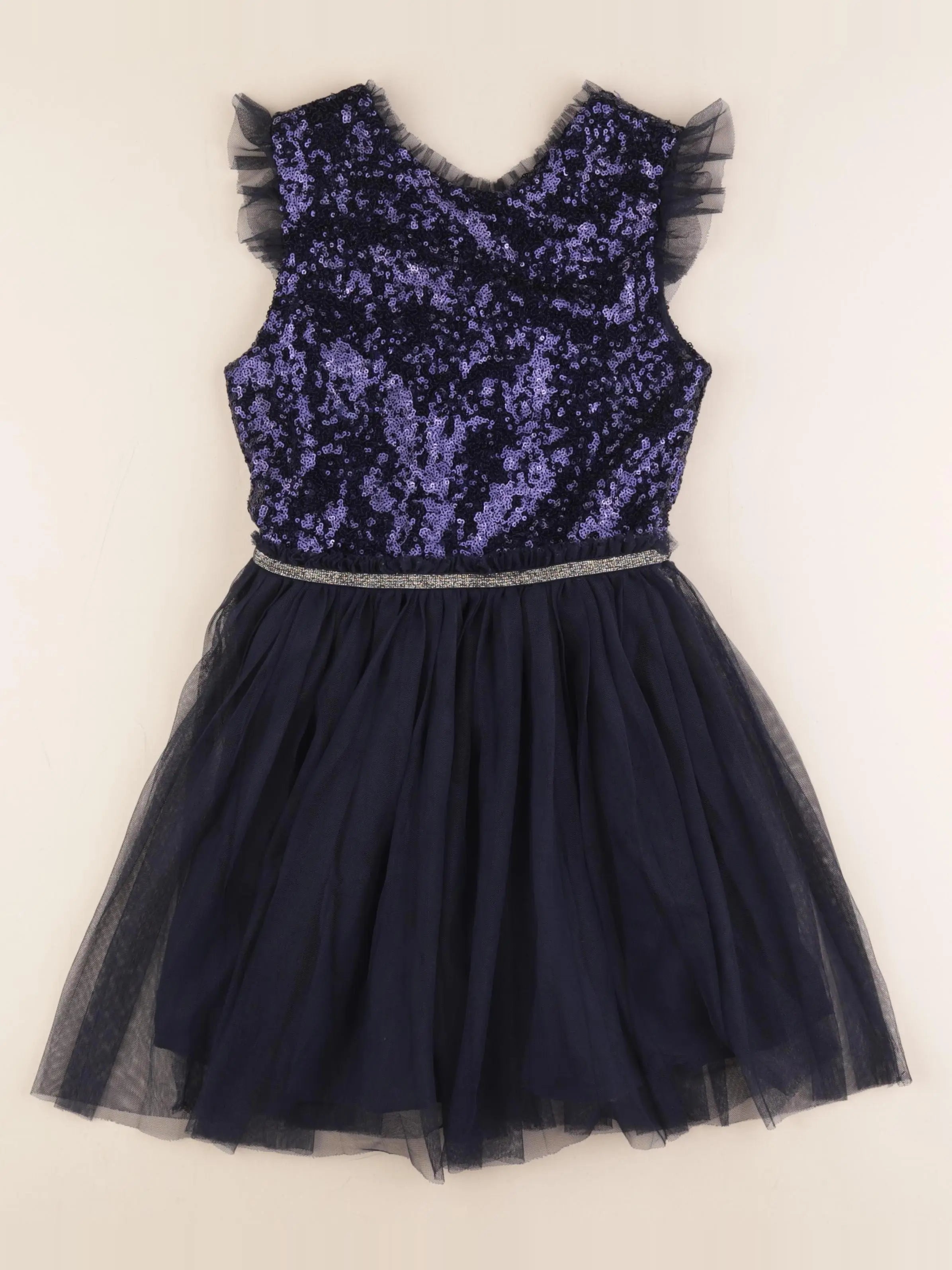 Vertbaudet - robe bleu - 9 ans