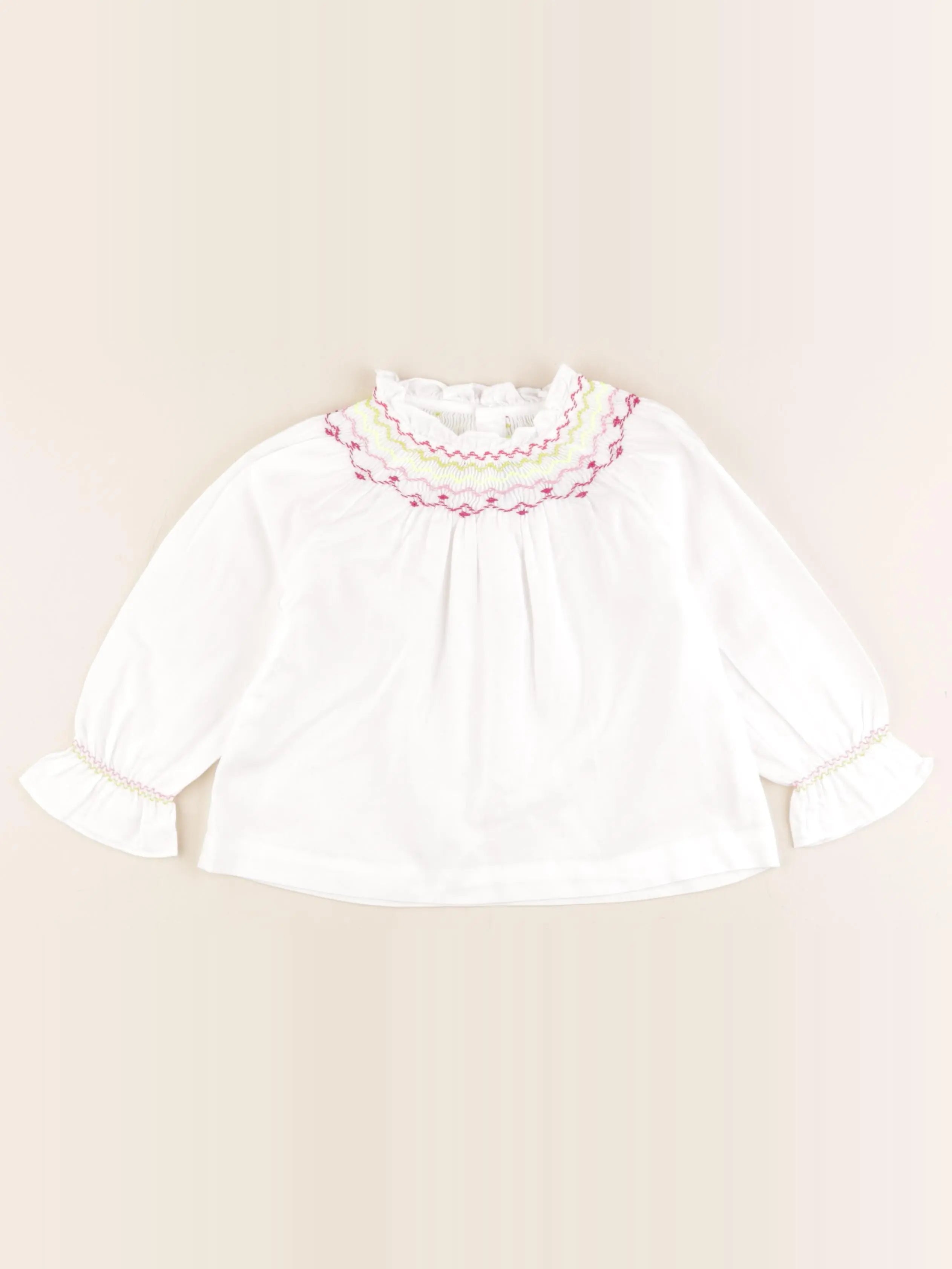 Jacadi - blouse blanc - 3 ans