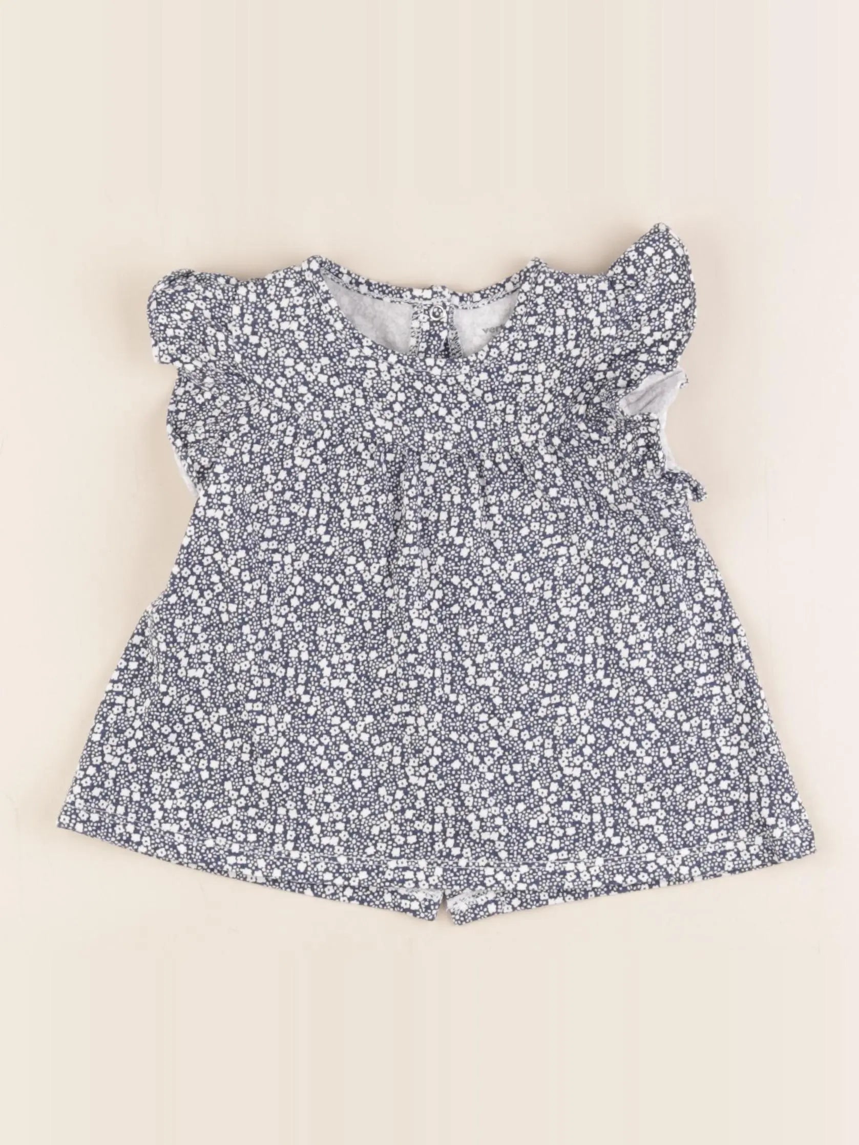 Vertbaudet - tee-shirt bleu - 24 mois
