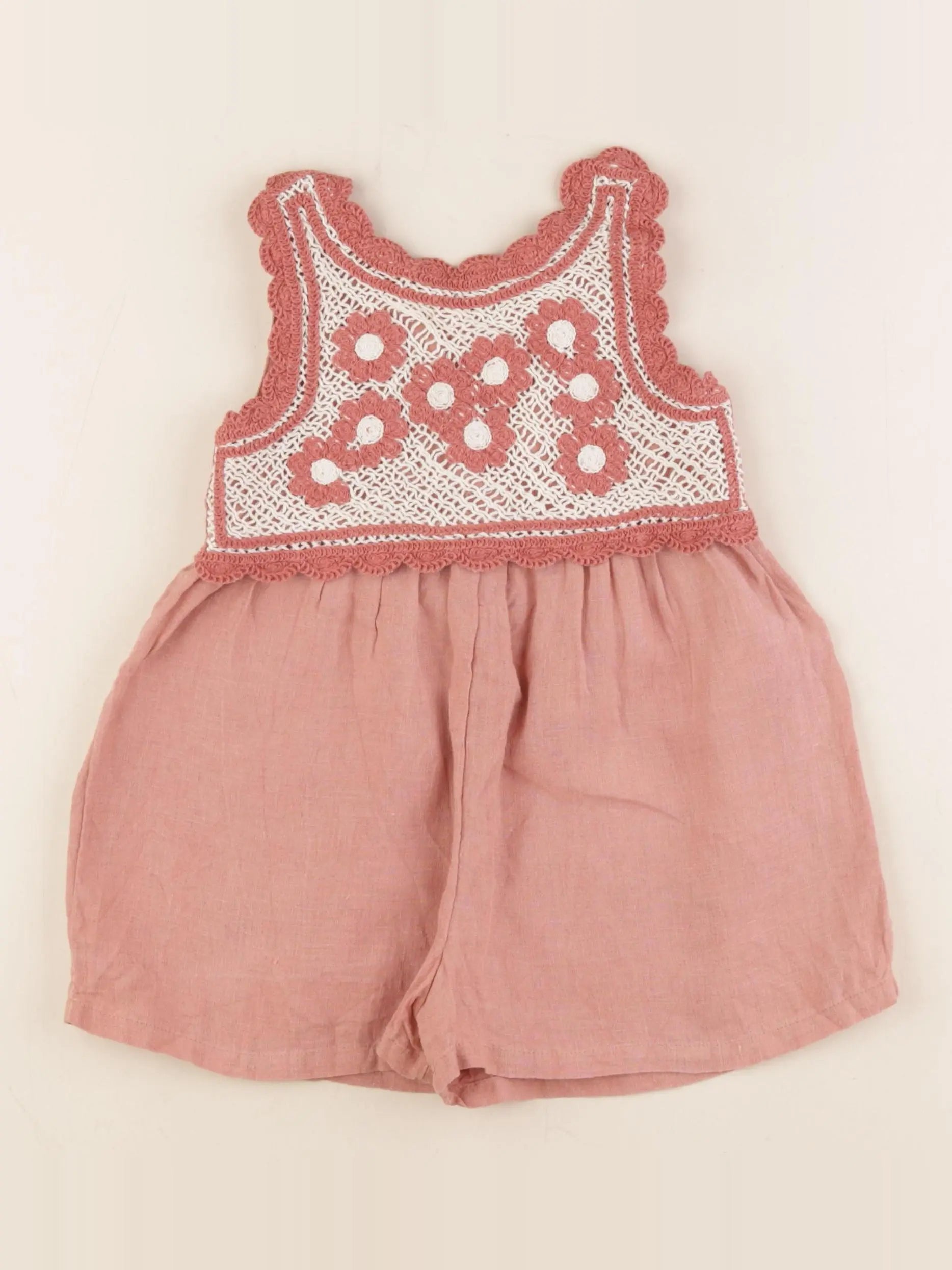 Zara - combinaison rose - 18/24 mois