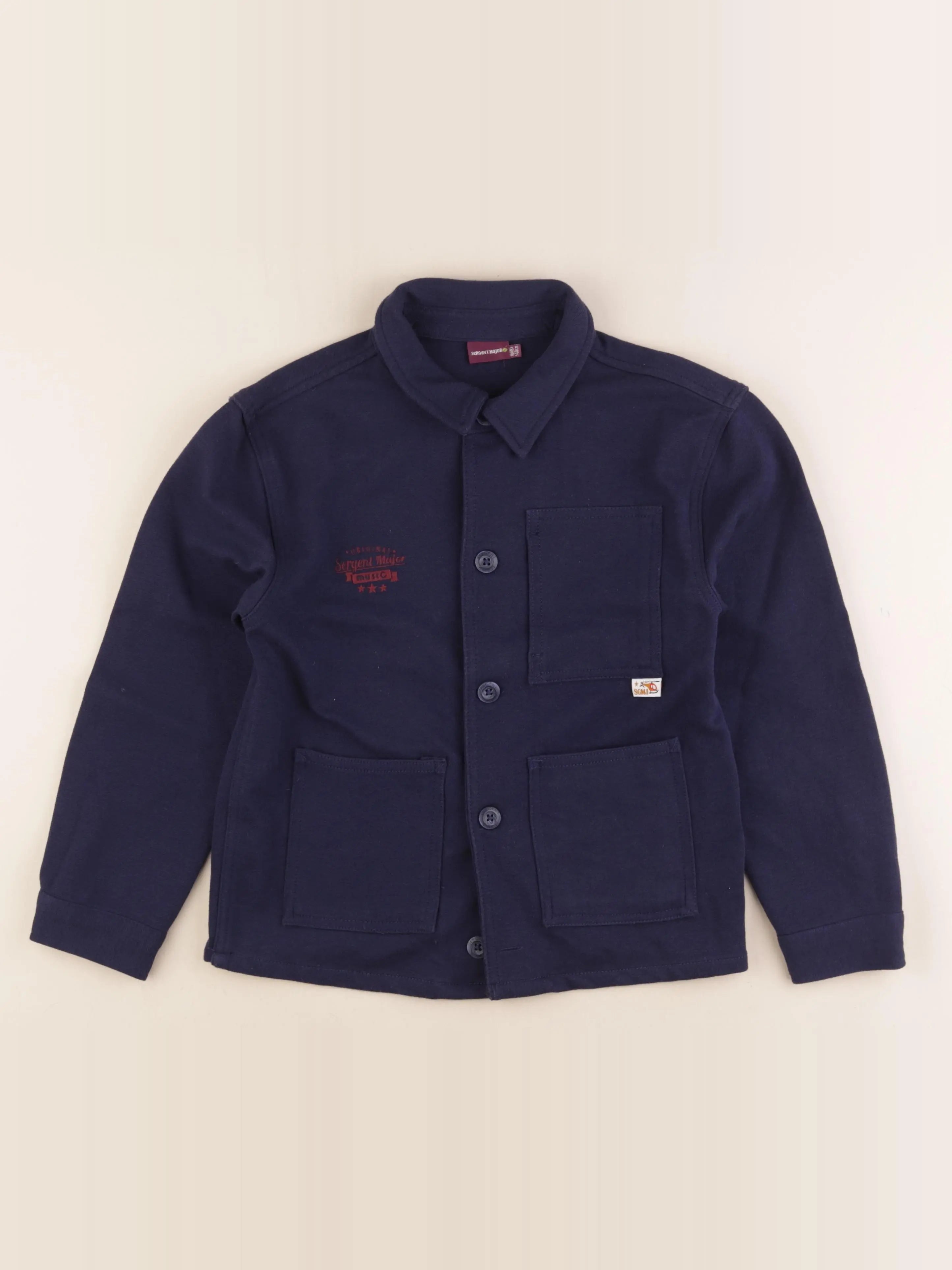 Sergent Major - veste bleu - 10 ans