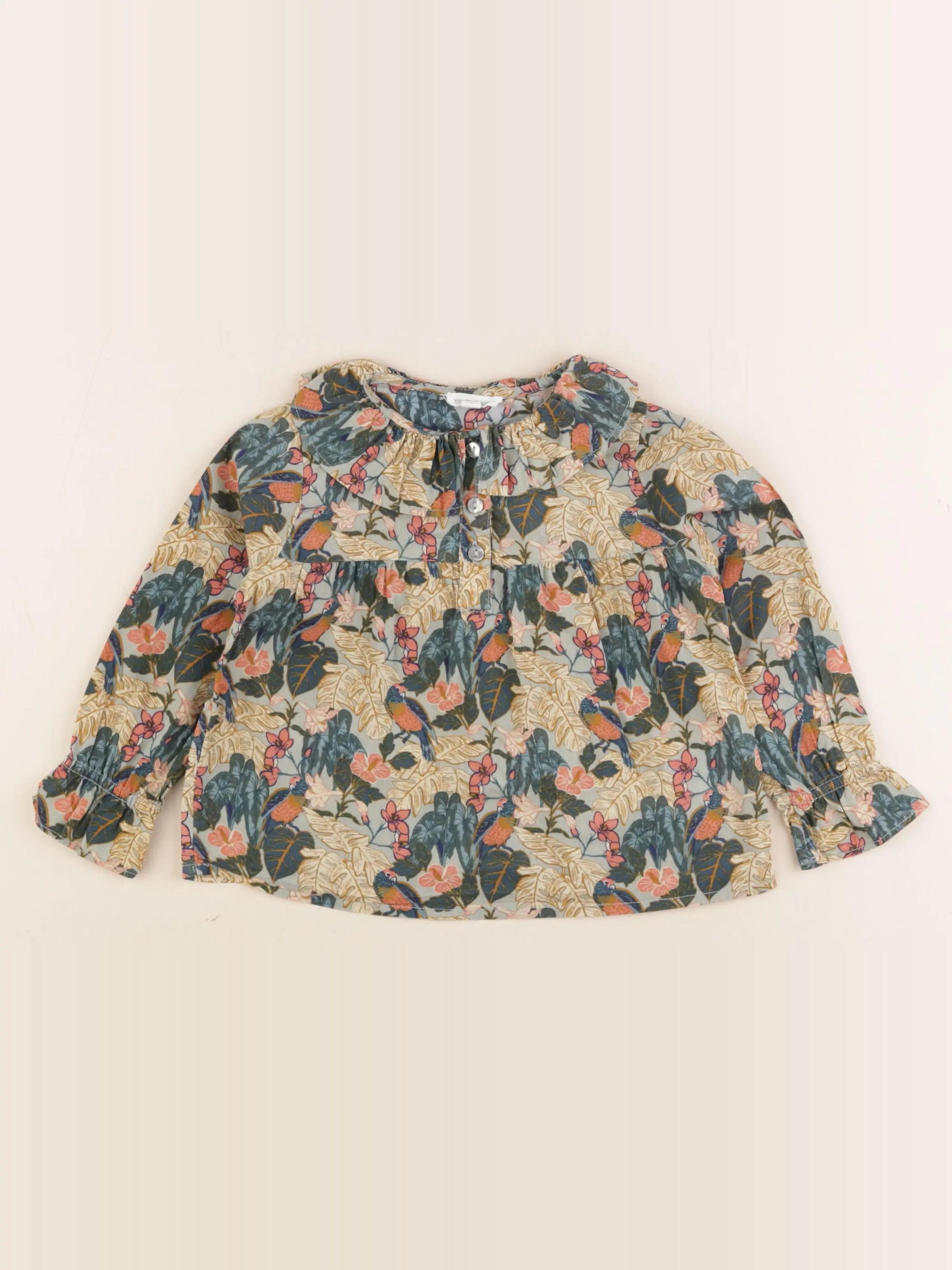 Vertbaudet - blouse multicolore - 3 ans