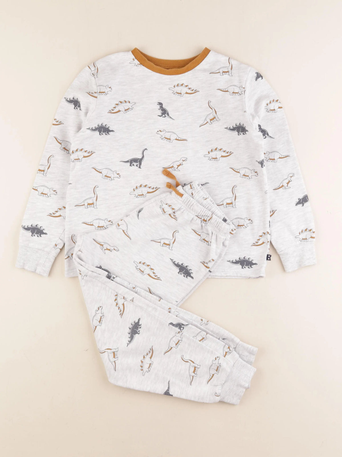 Okaidi - pyjama coton gris - 8 ans