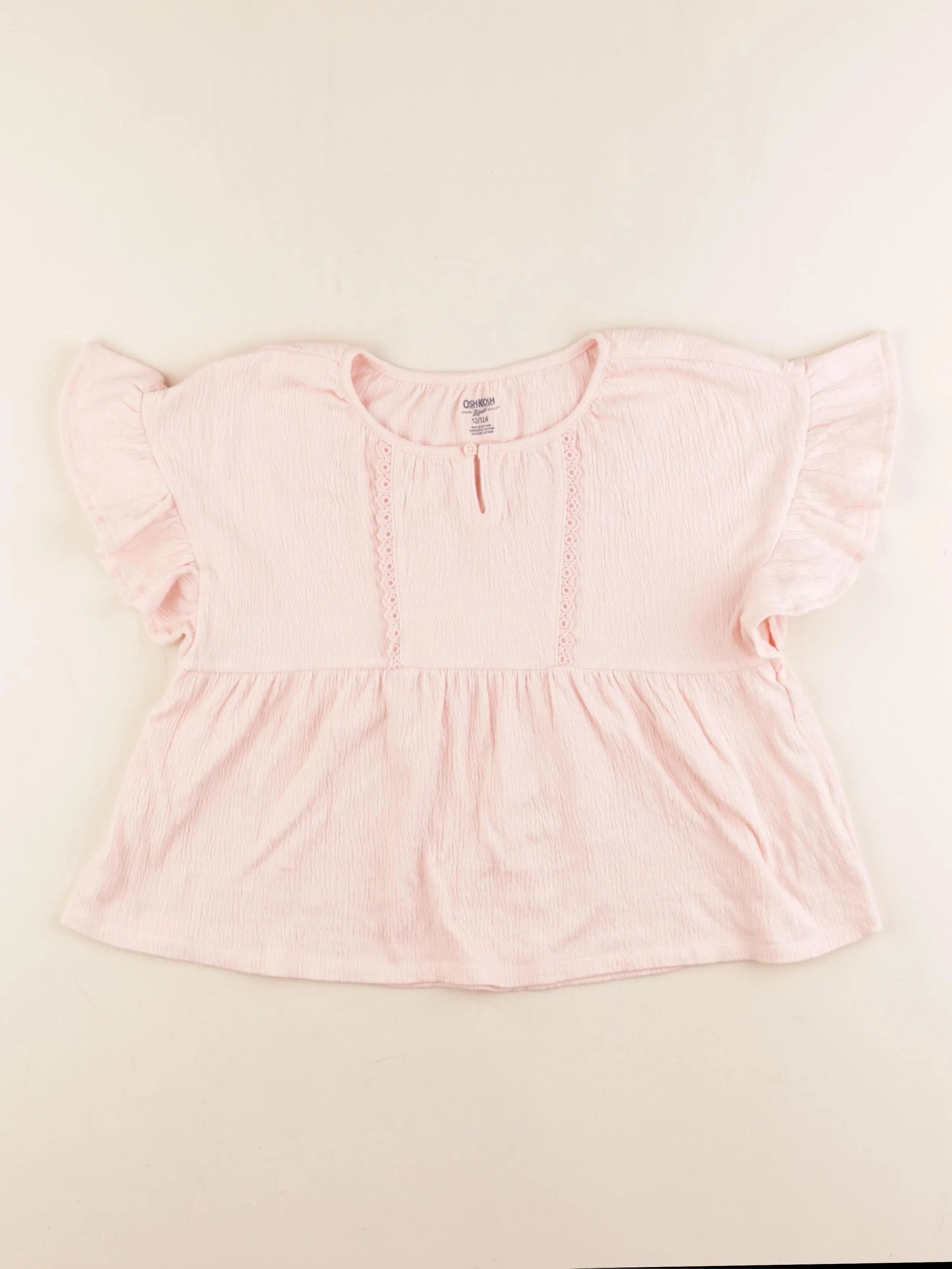 Oshkosh - tee-shirt rose - 12 ans