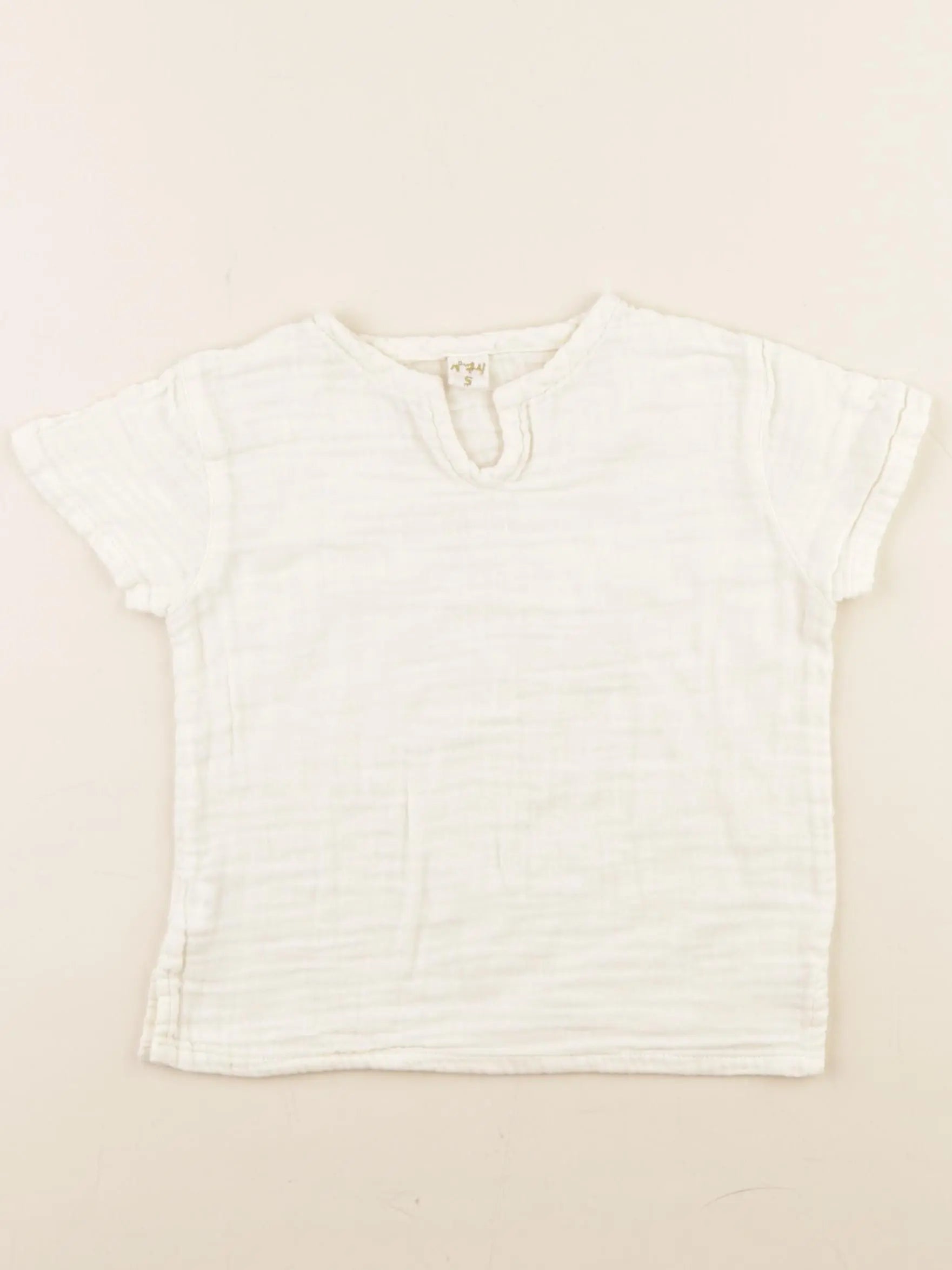 Numero 74 - tee-shirt jaune - 5 ans