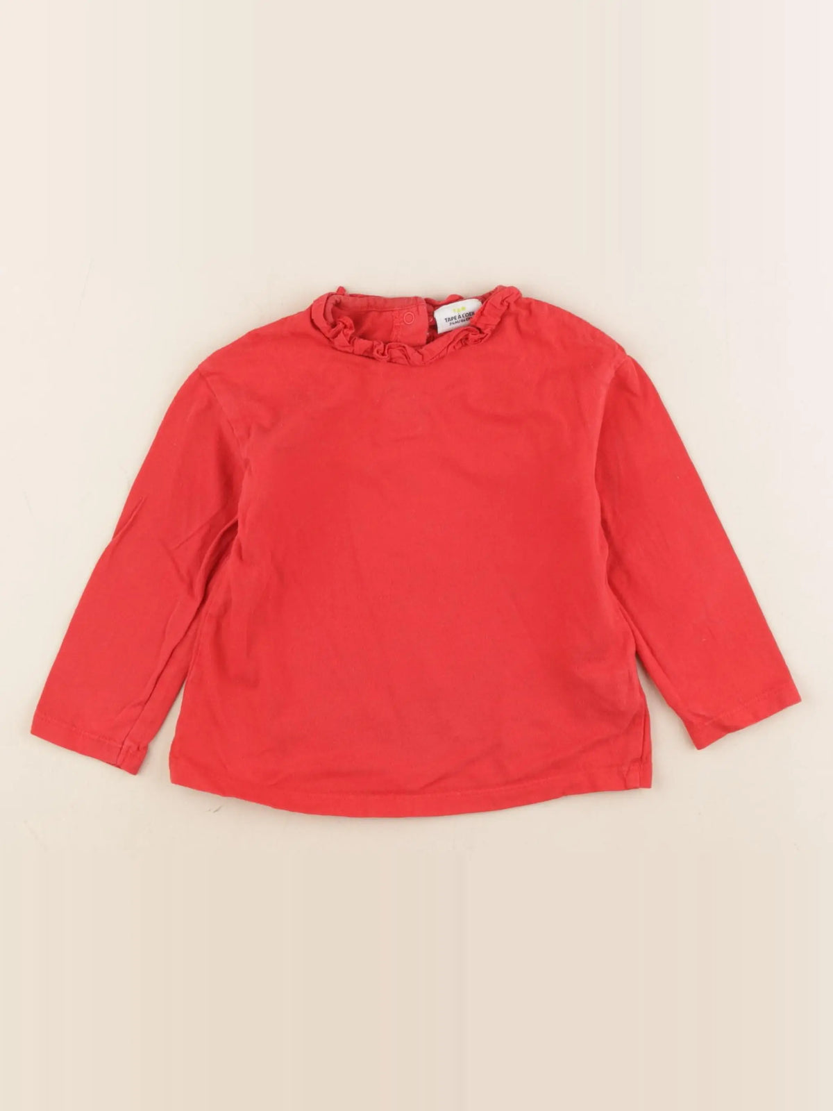 Tape à l'oeil - tee-shirt rouge - 24 mois