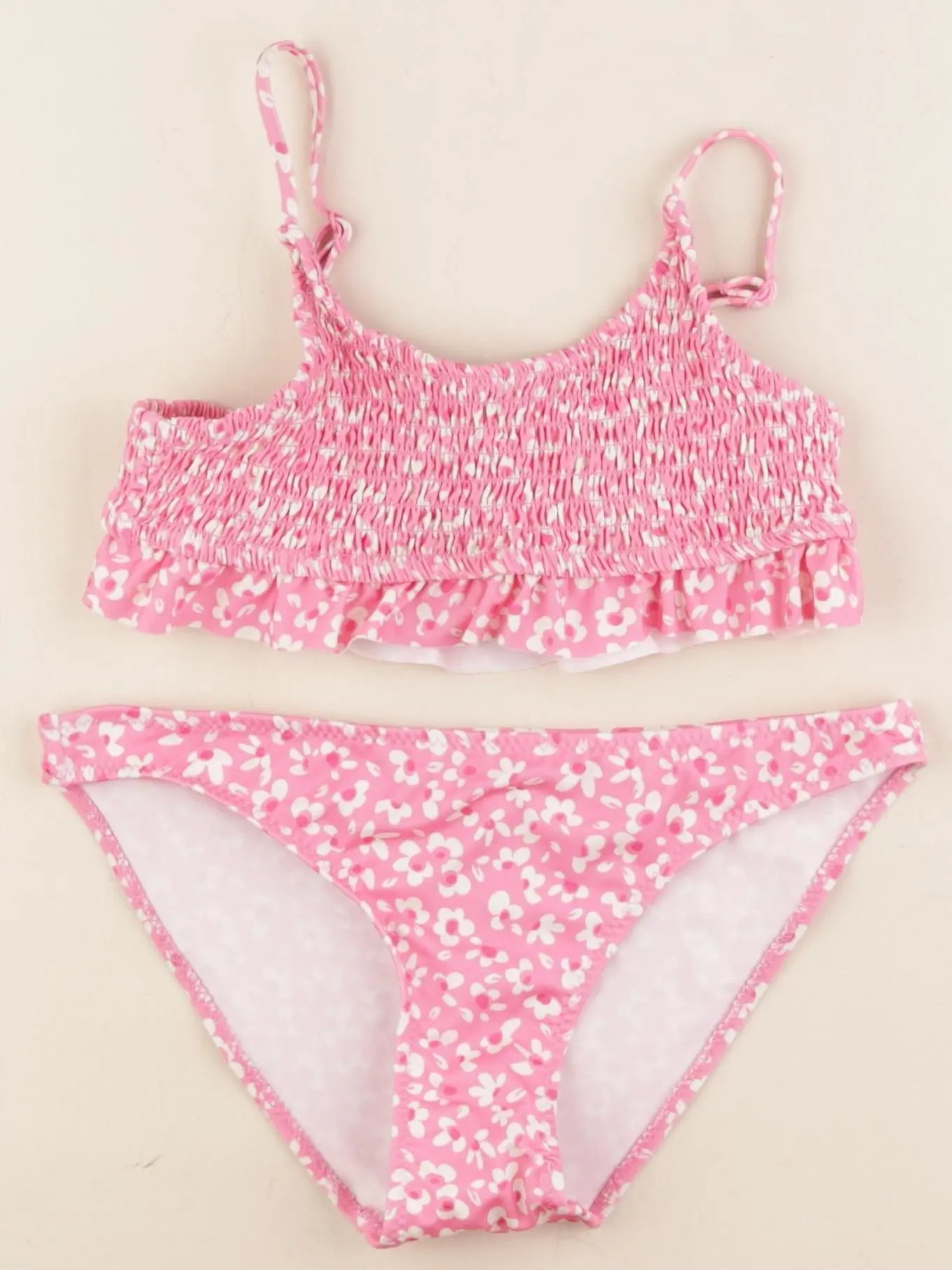Zara - maillot de bain rose - 9/10 ans