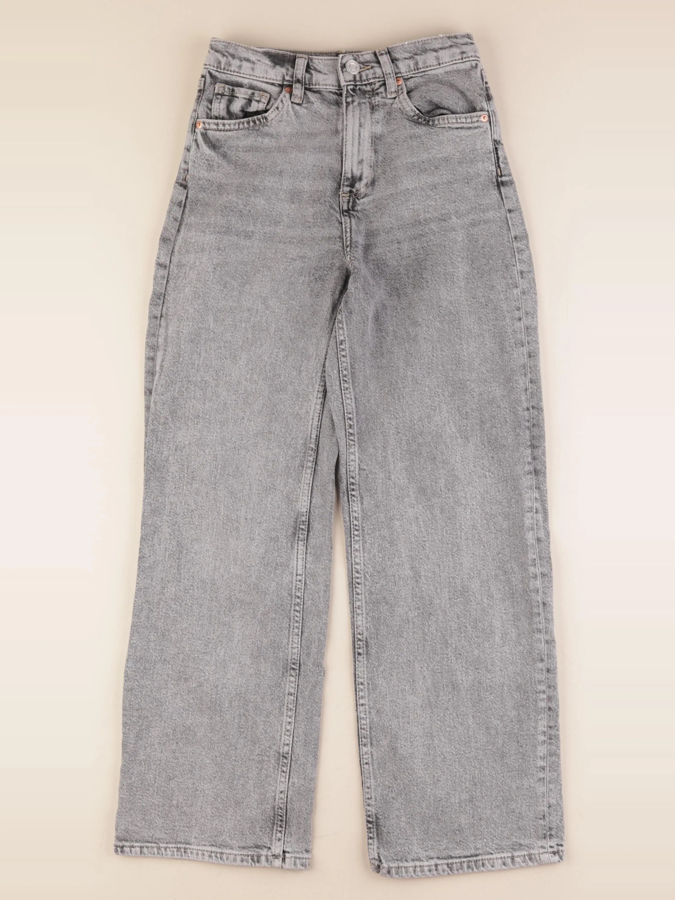 H&M - jean gris - 11/12 ans