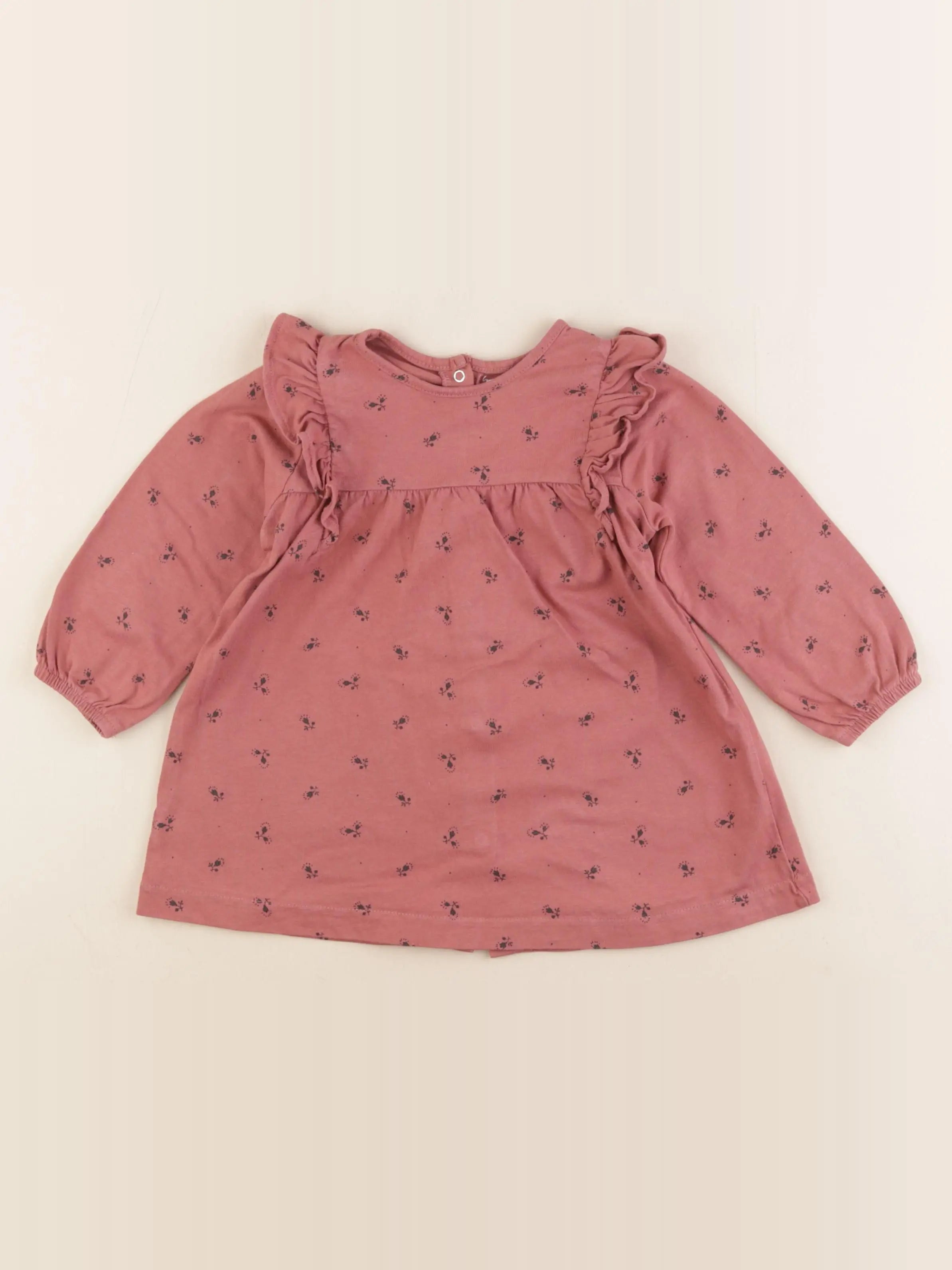 Vertbaudet - robe rouge - 18 mois