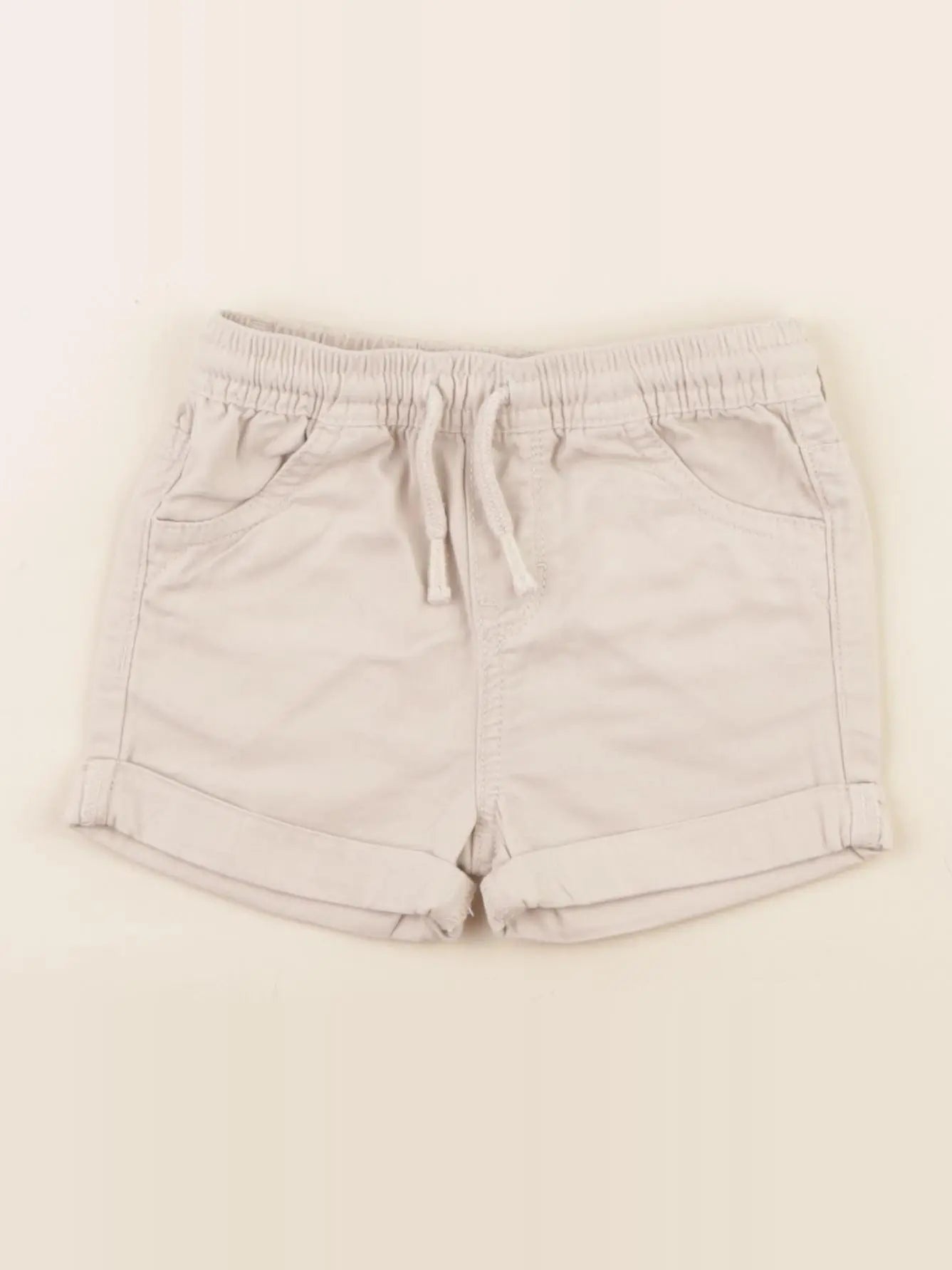 Vertbaudet - short marron - 12 mois