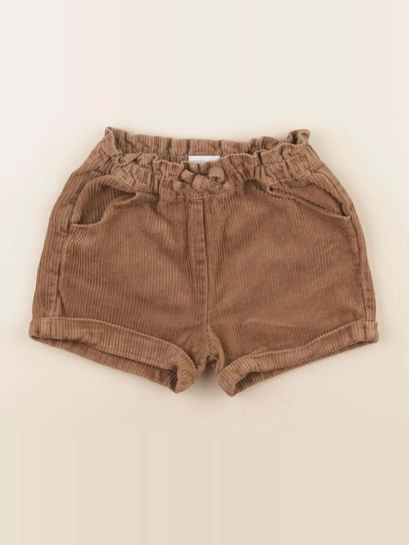 Vertbaudet - short marron - 36 mois