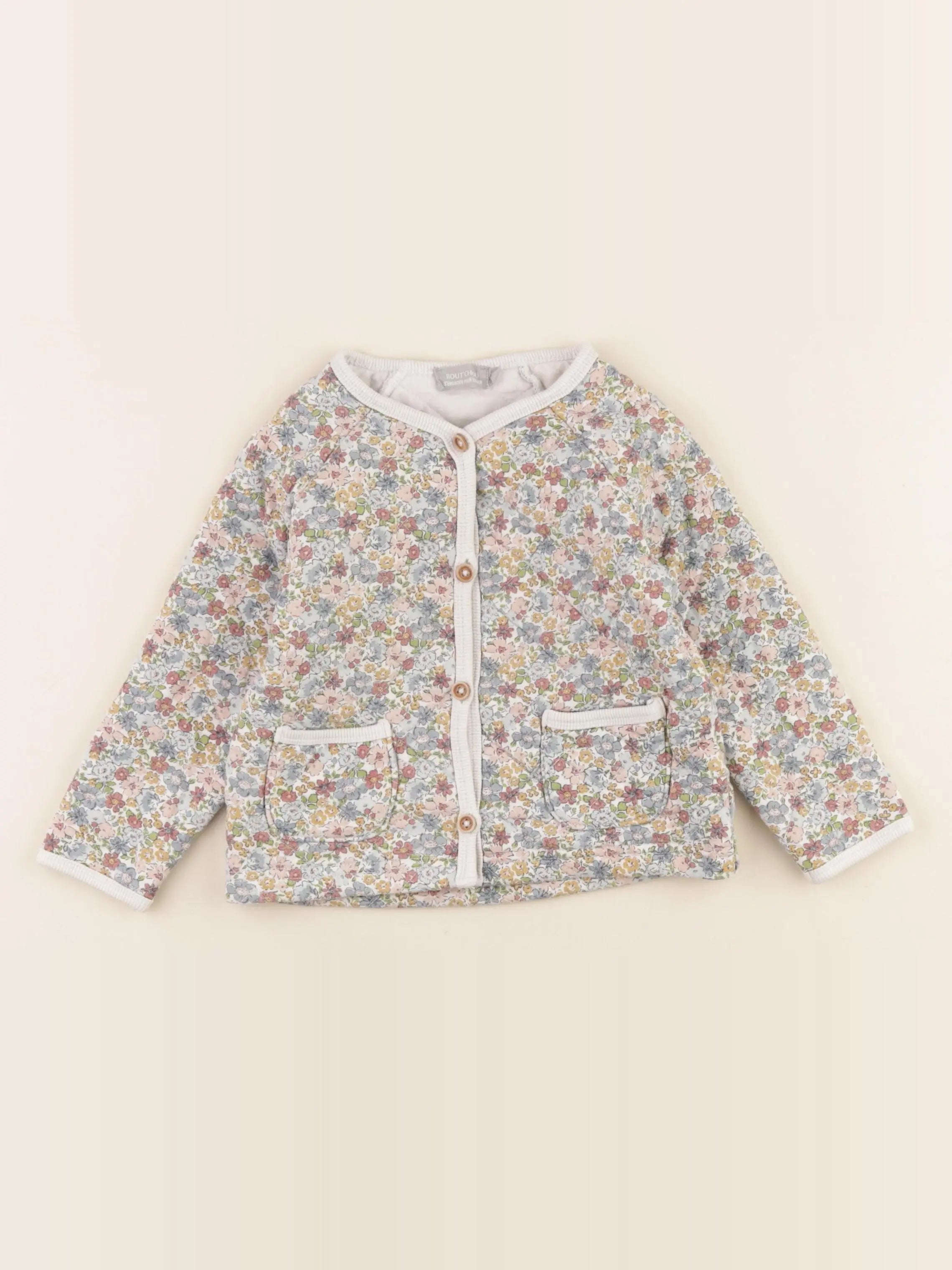 Boutchou - veste multicolore - 36 mois