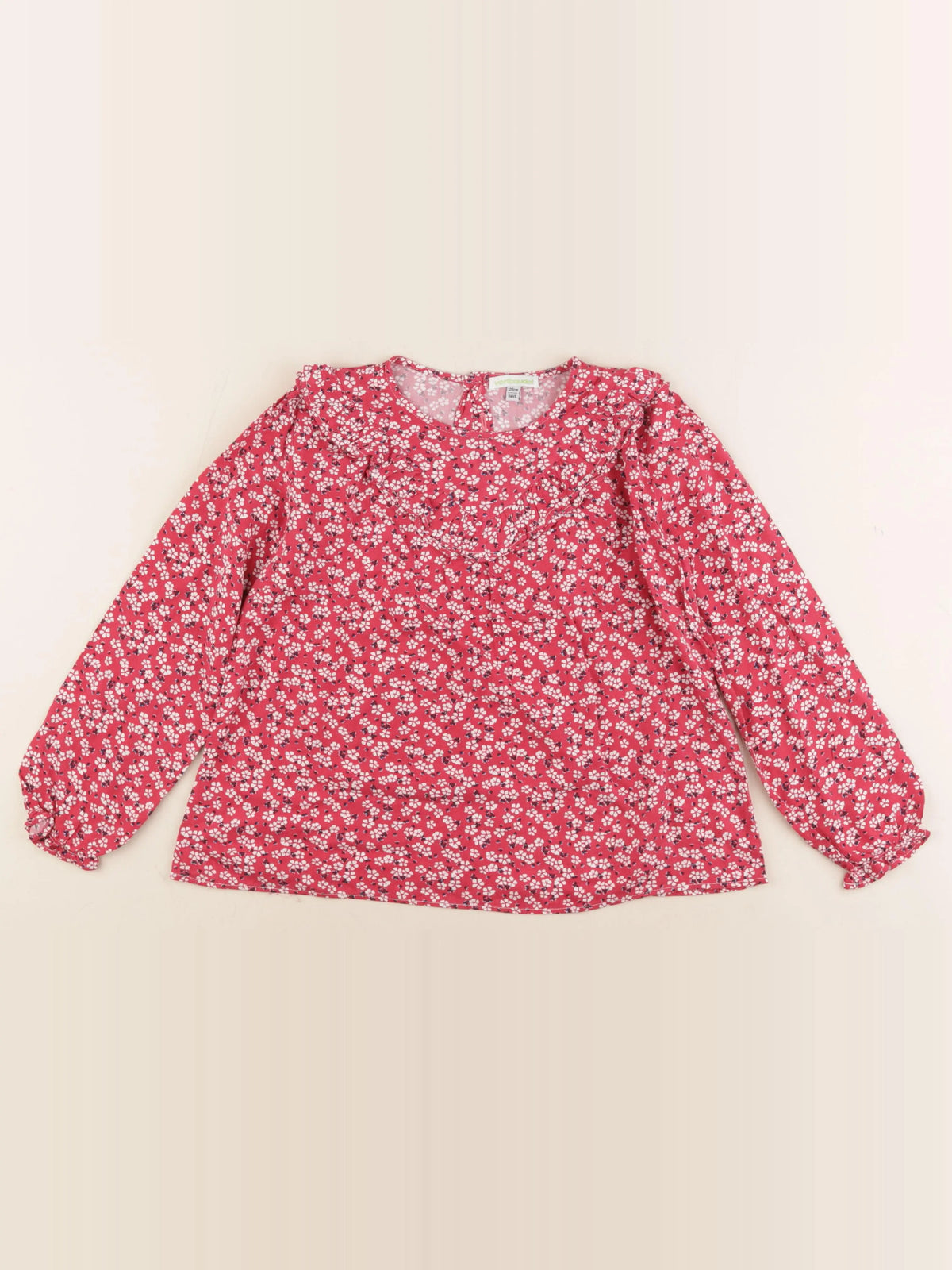 Vertbaudet - blouse rose - 8 ans