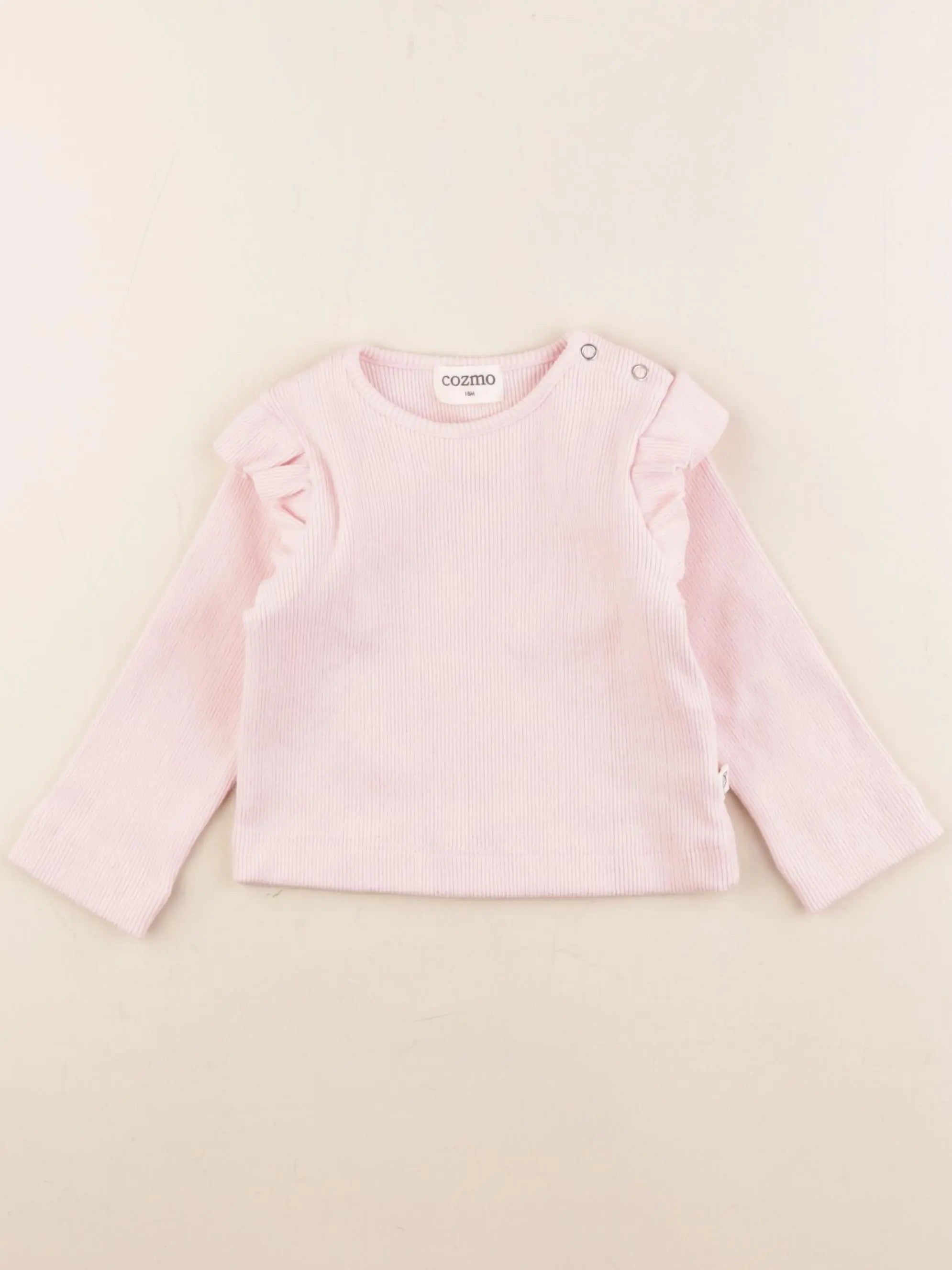 My little cozmo - tee-shirt rose - 18 mois