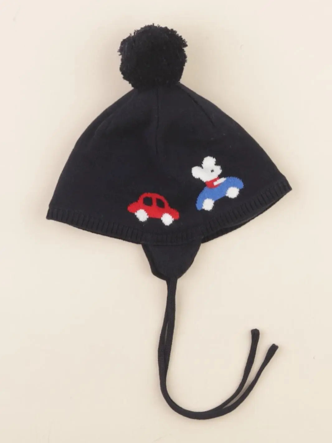Jacadi - bonnet bleu - 3 mois