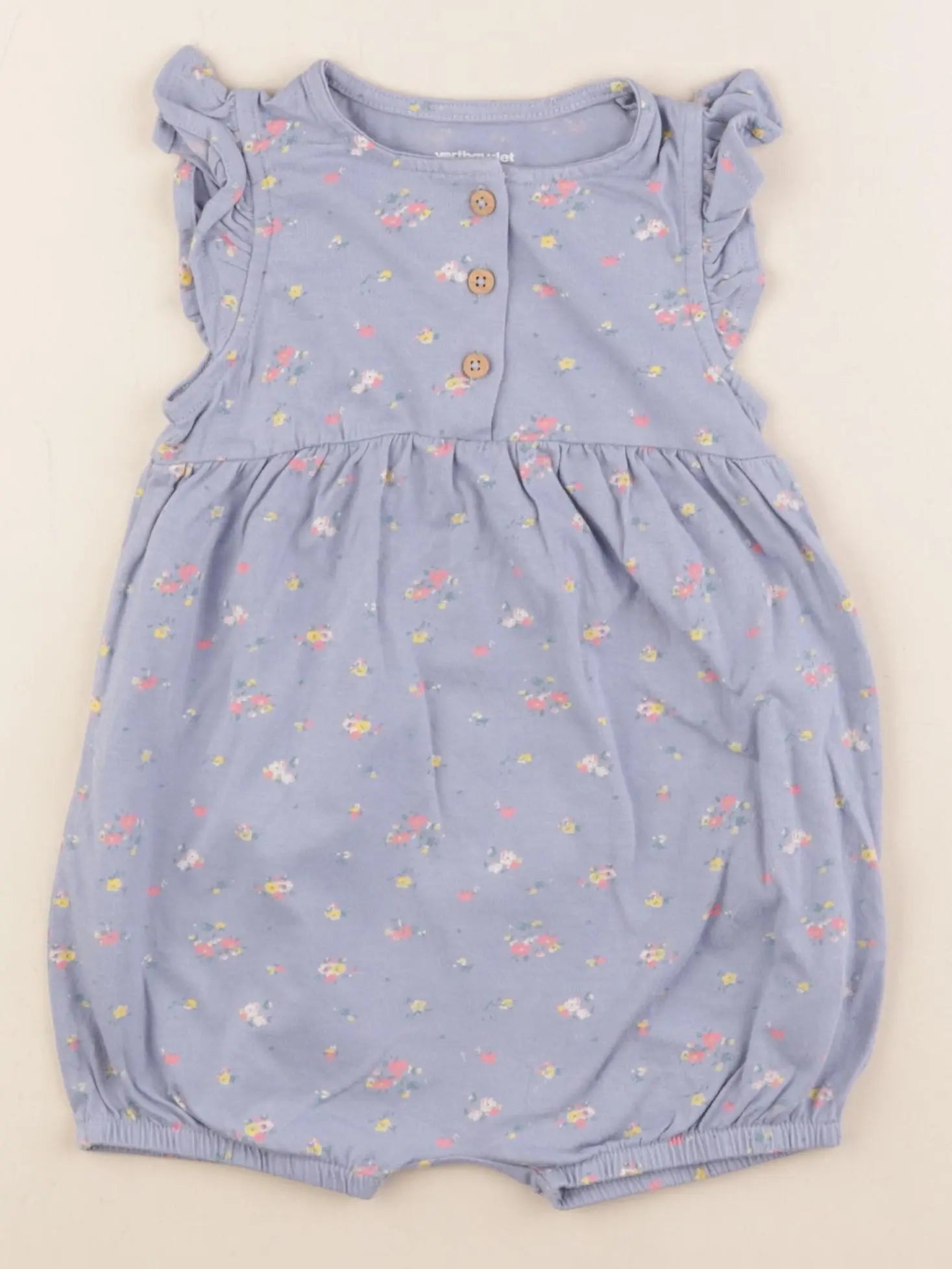 Vertbaudet - combinaison bleu - 3 ans