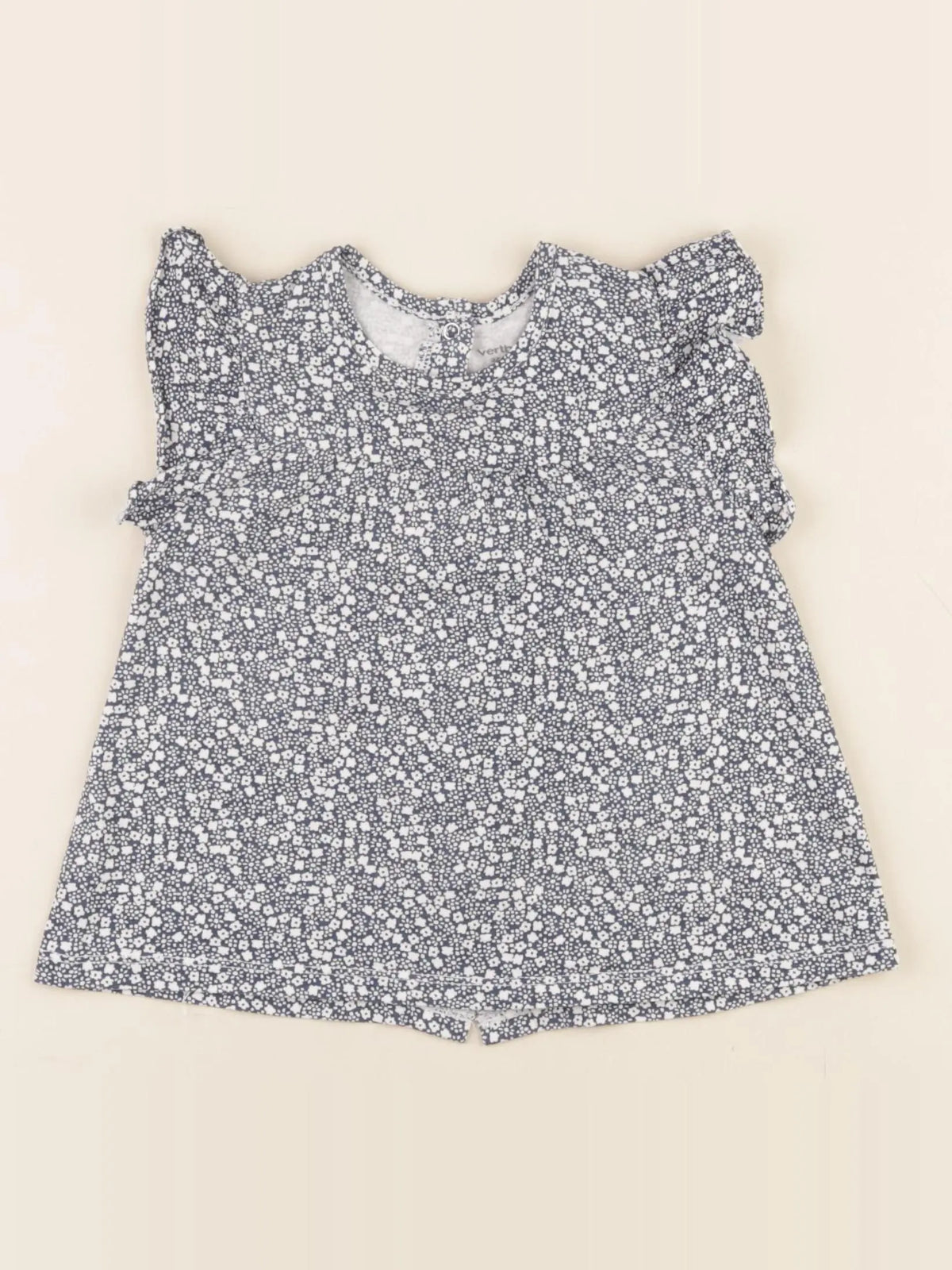 Vertbaudet - tee-shirt bleu - 24 mois