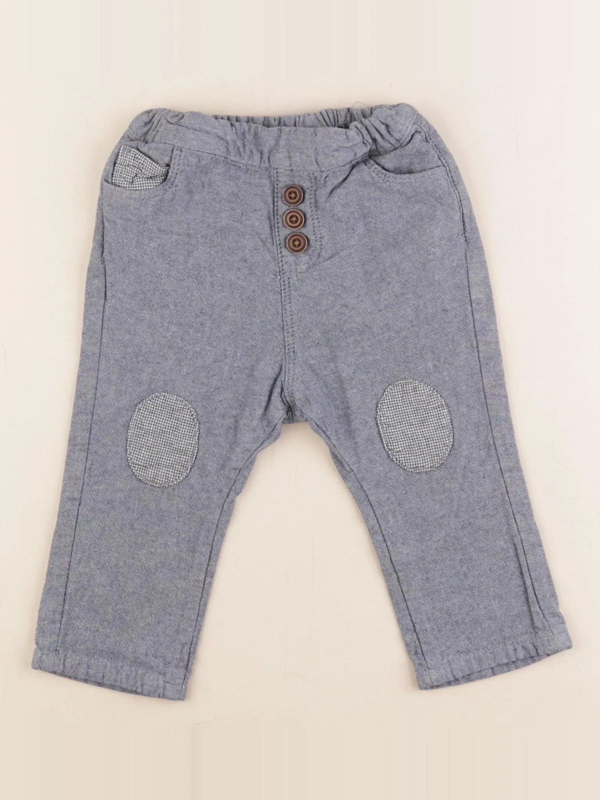 Tape à l'oeil - pantalon bleu - 18 mois