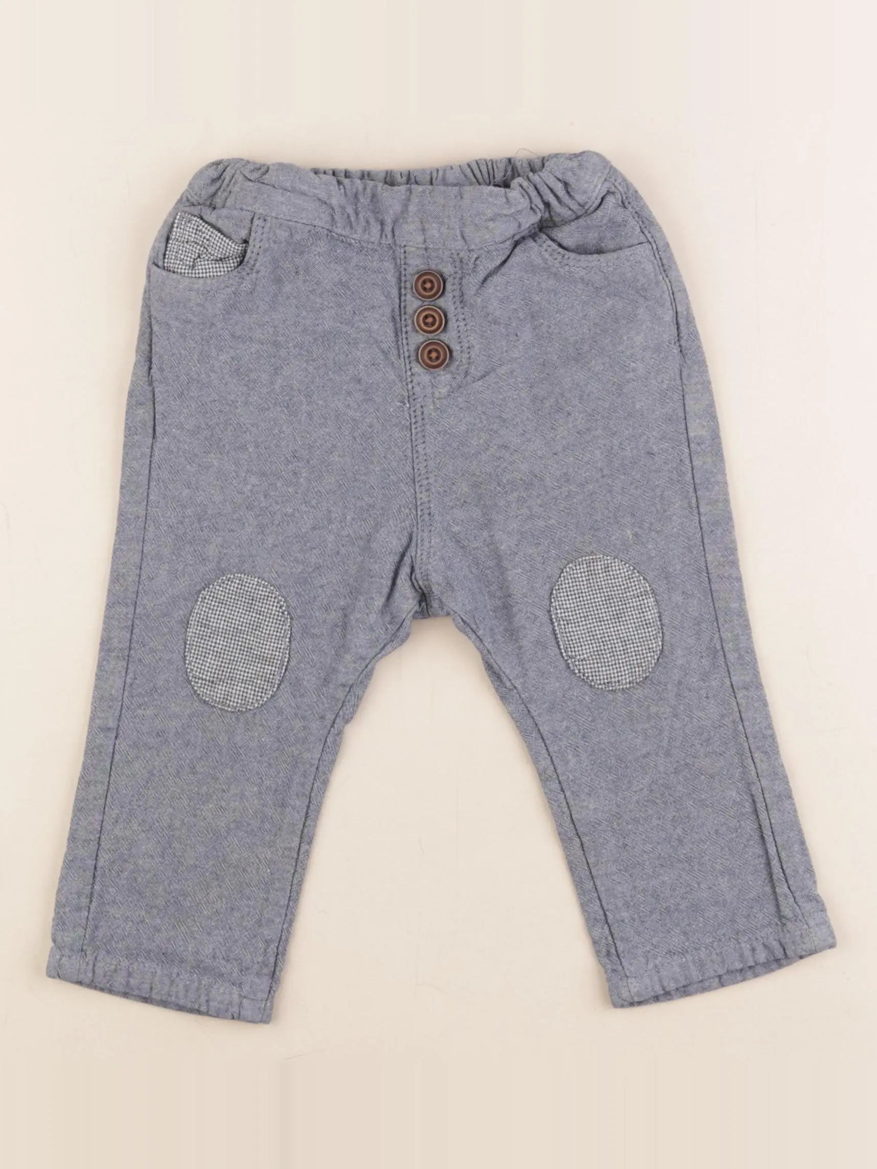 Tape à l'oeil - pantalon bleu - 18 mois
