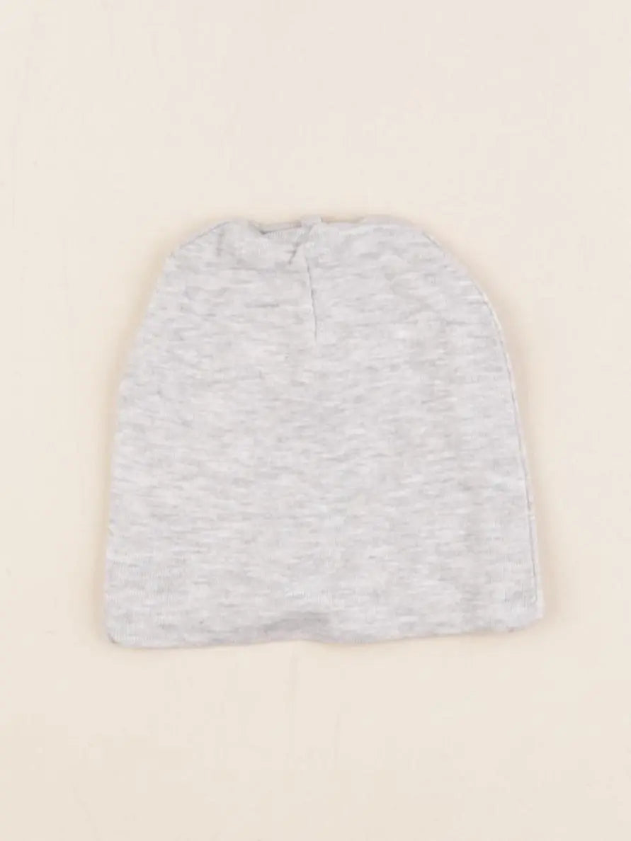 H&M - bonnet de naissance gris - 2/4 mois