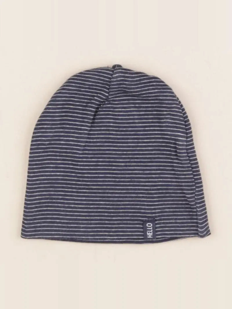 H&M - bonnet de naissance bleu - 2/4 mois