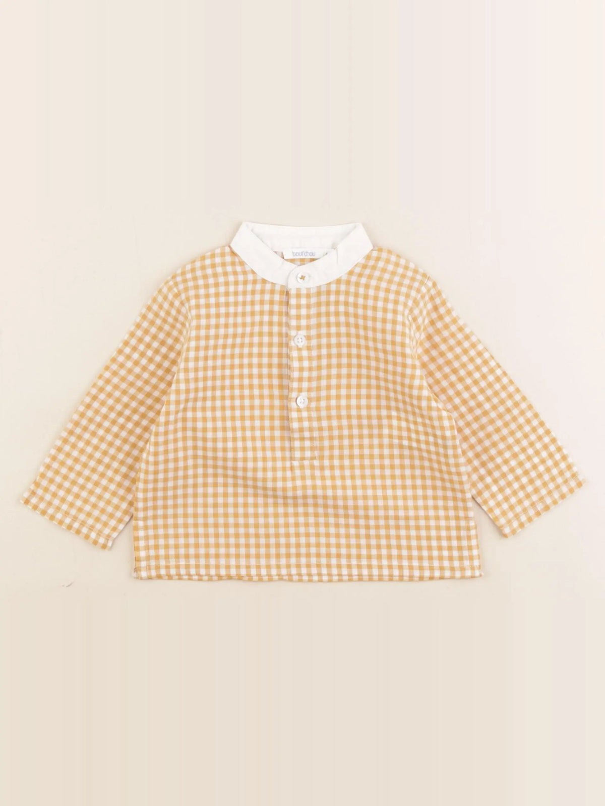 Boutchou - chemise jaune - 6 mois
