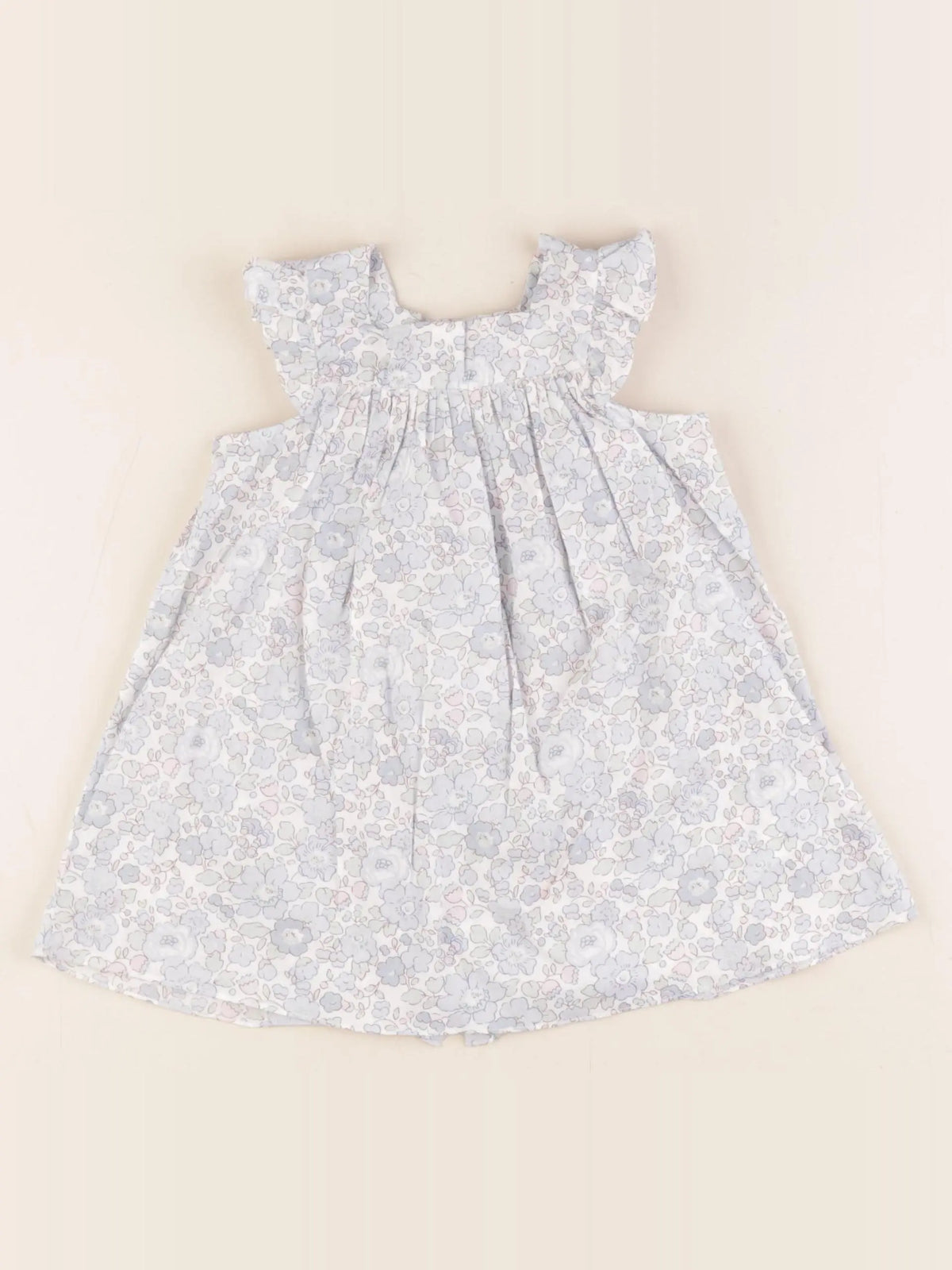 Jacadi - robe liberty bleu - 12 mois