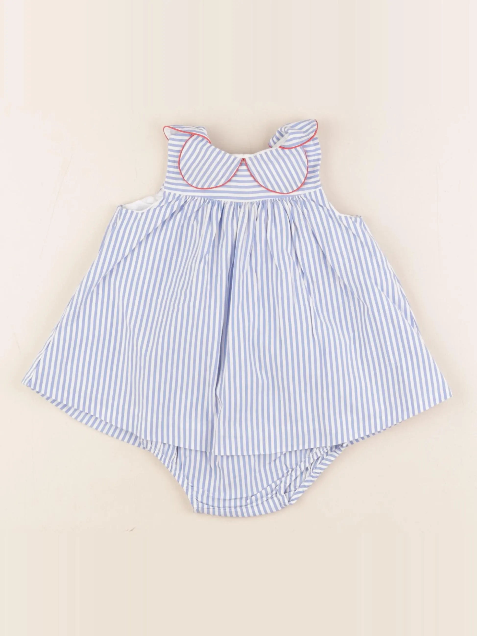 Jacadi - robe bleu - 6 mois