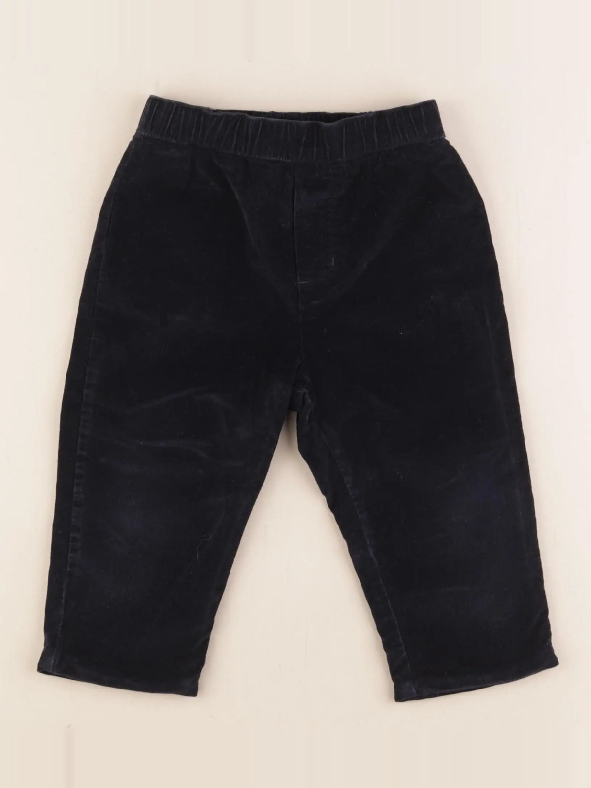Jacadi - pantalon doublé bleu - 18 mois