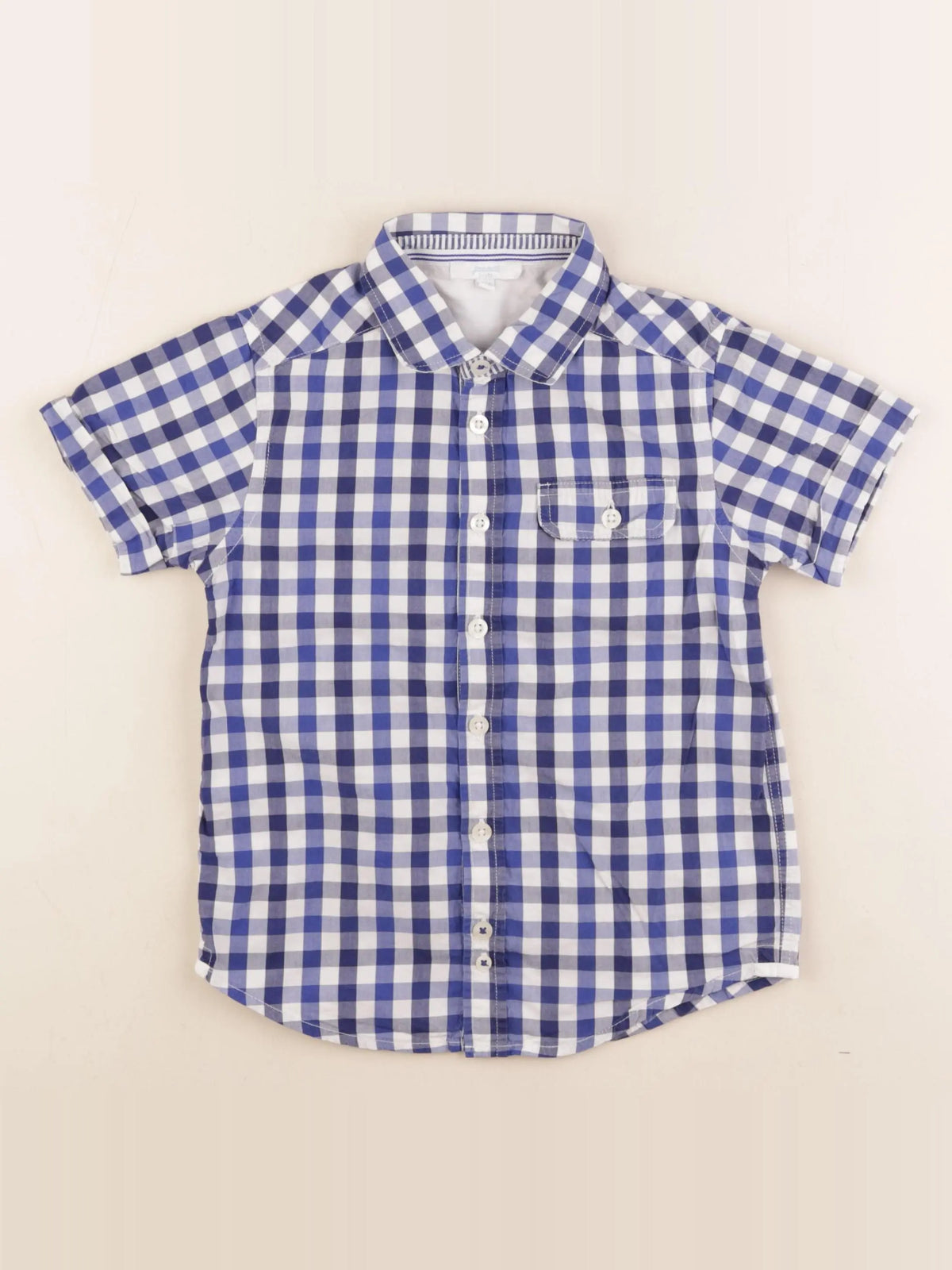 Jacadi - chemise bleu - 7 ans