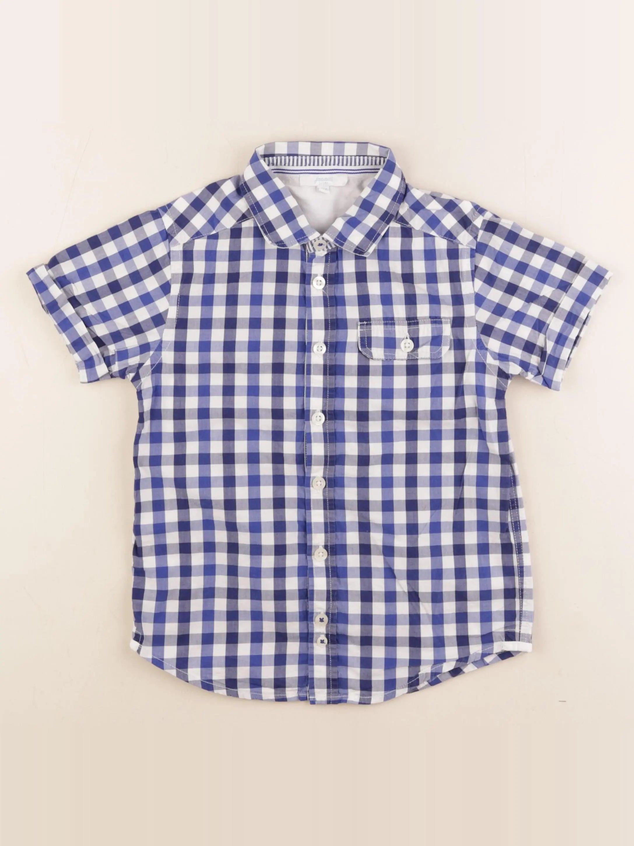 Jacadi - chemise bleu - 7 ans