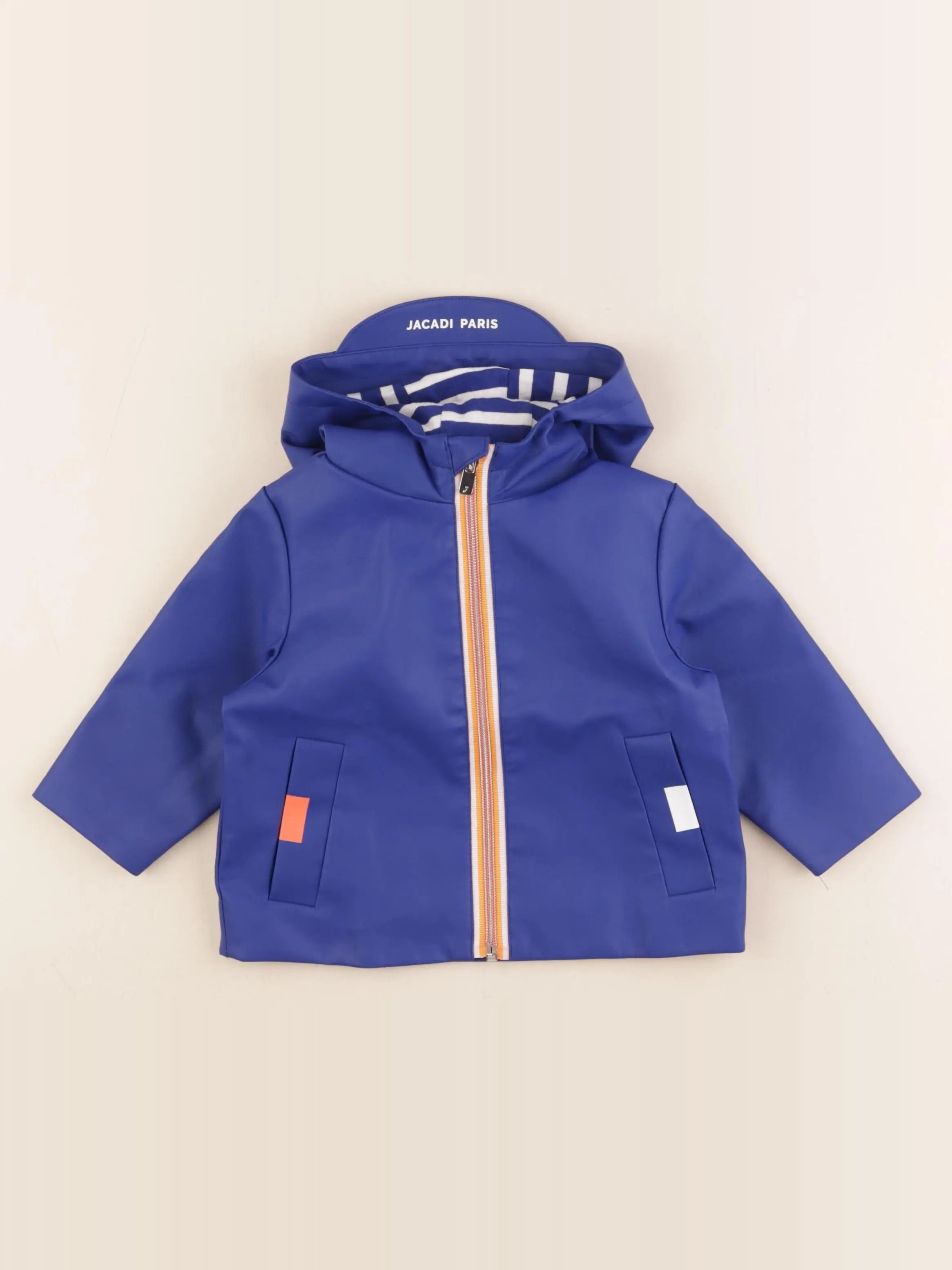 Jacadi - imperméable bleu - 12 mois