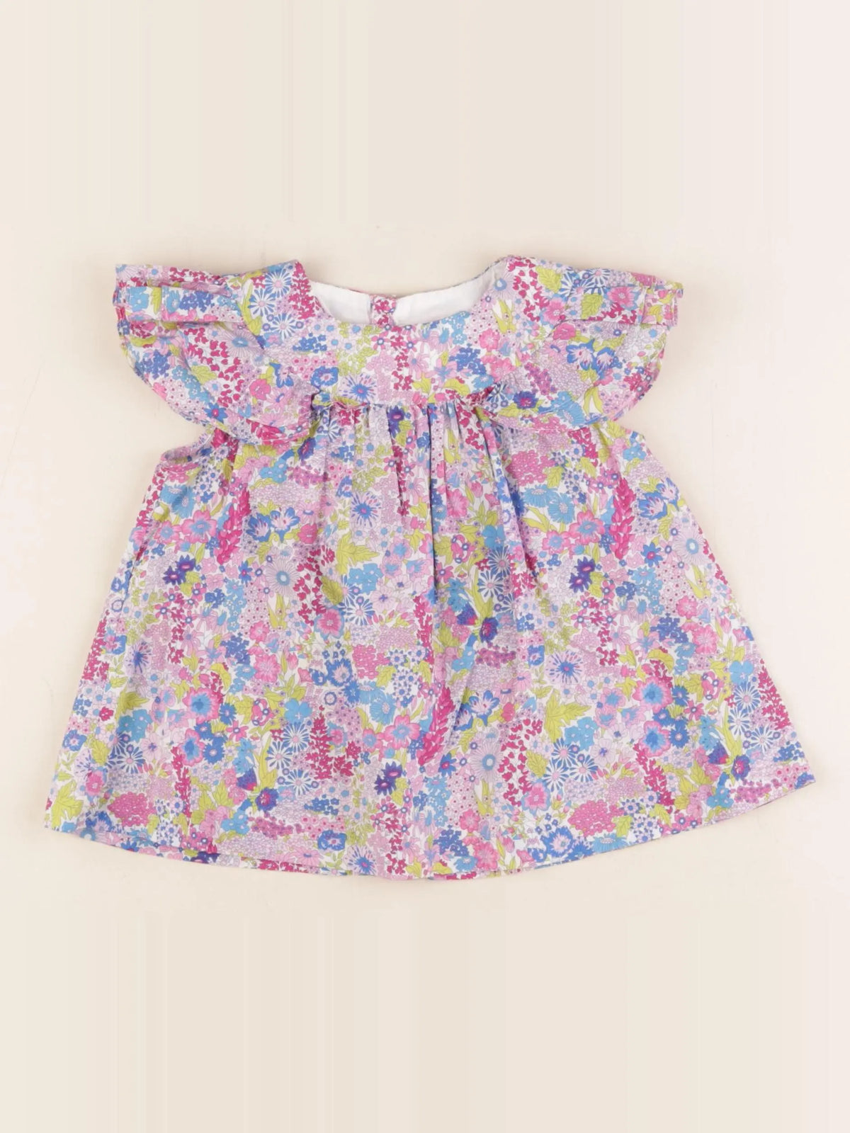 Jacadi - blouse liberty multicolore - 36 mois