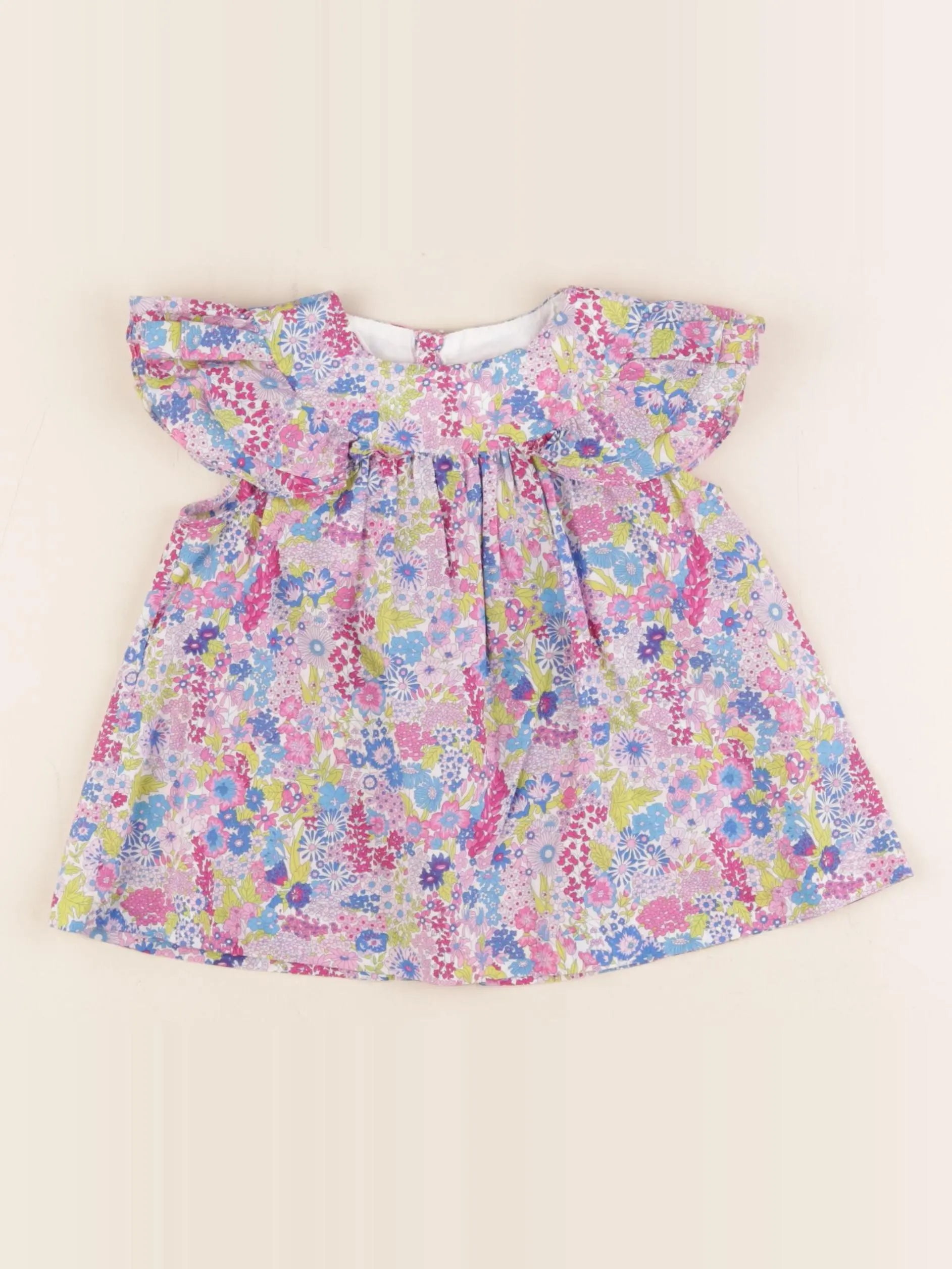 Jacadi - blouse liberty multicolore - 36 mois