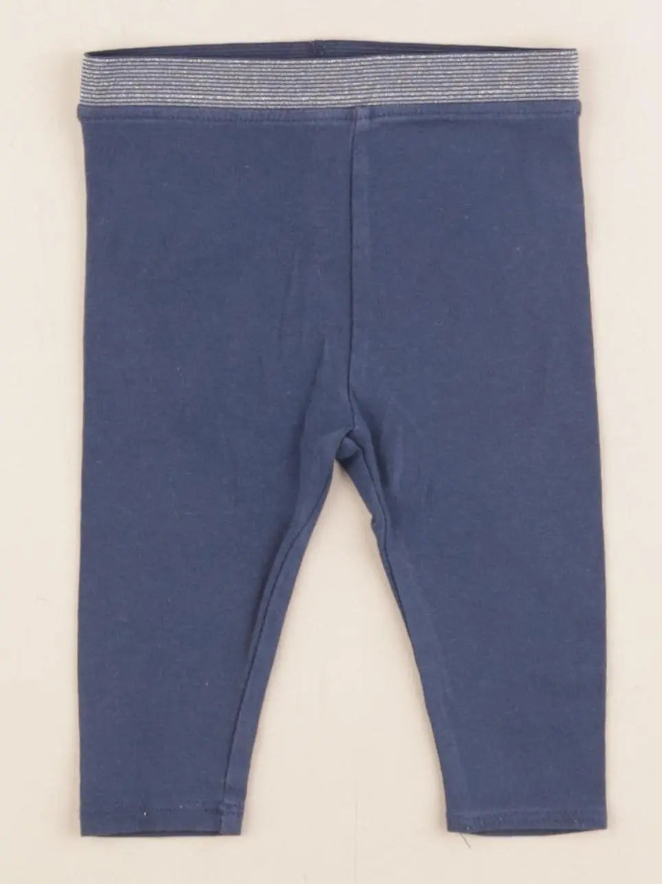 Vertbaudet - legging bleu - 3 mois