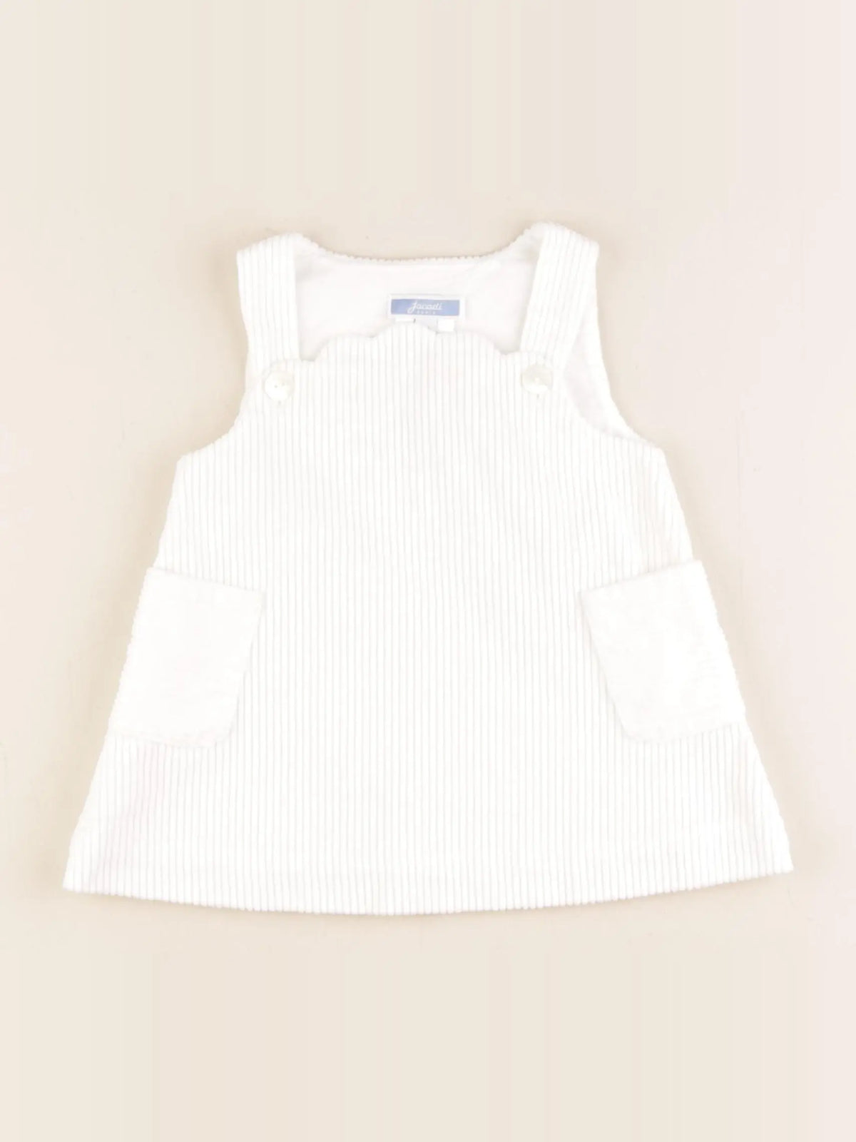 Jacadi - robe blanc - 6 mois