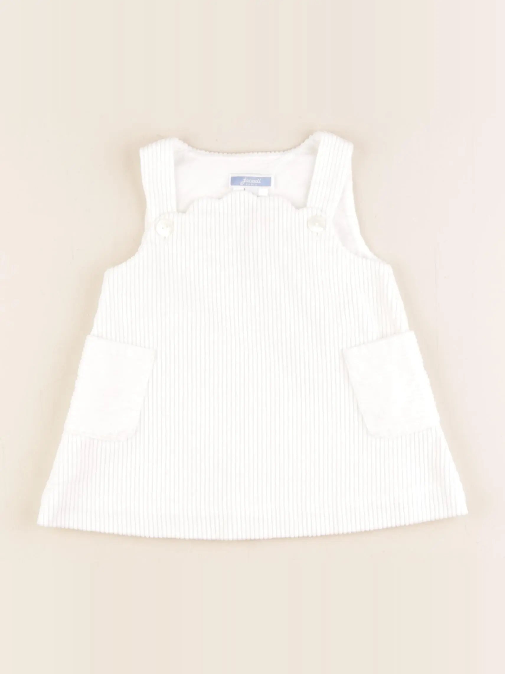 Jacadi - robe blanc - 6 mois