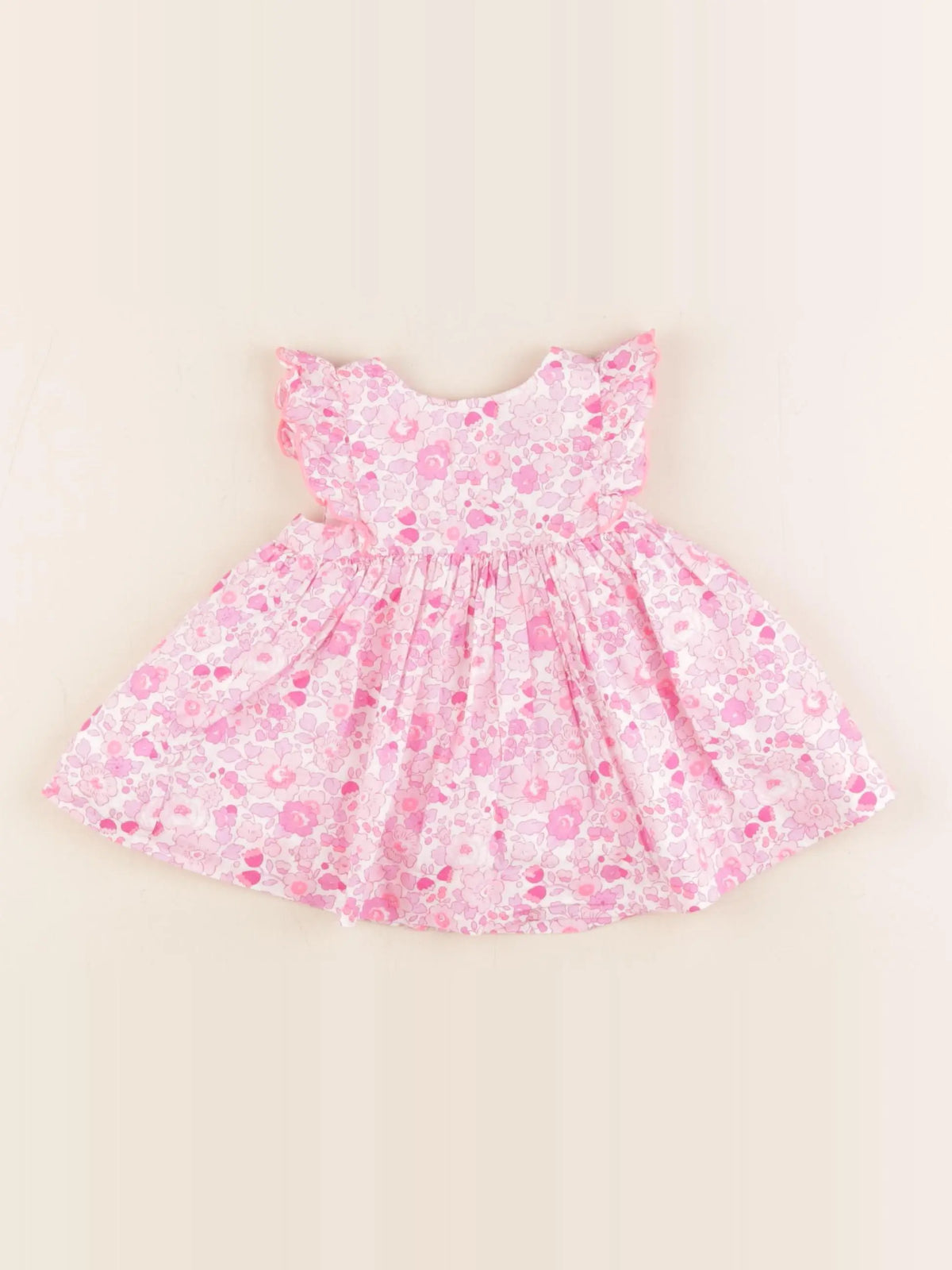 Jacadi - robe liberty rose - 3 mois